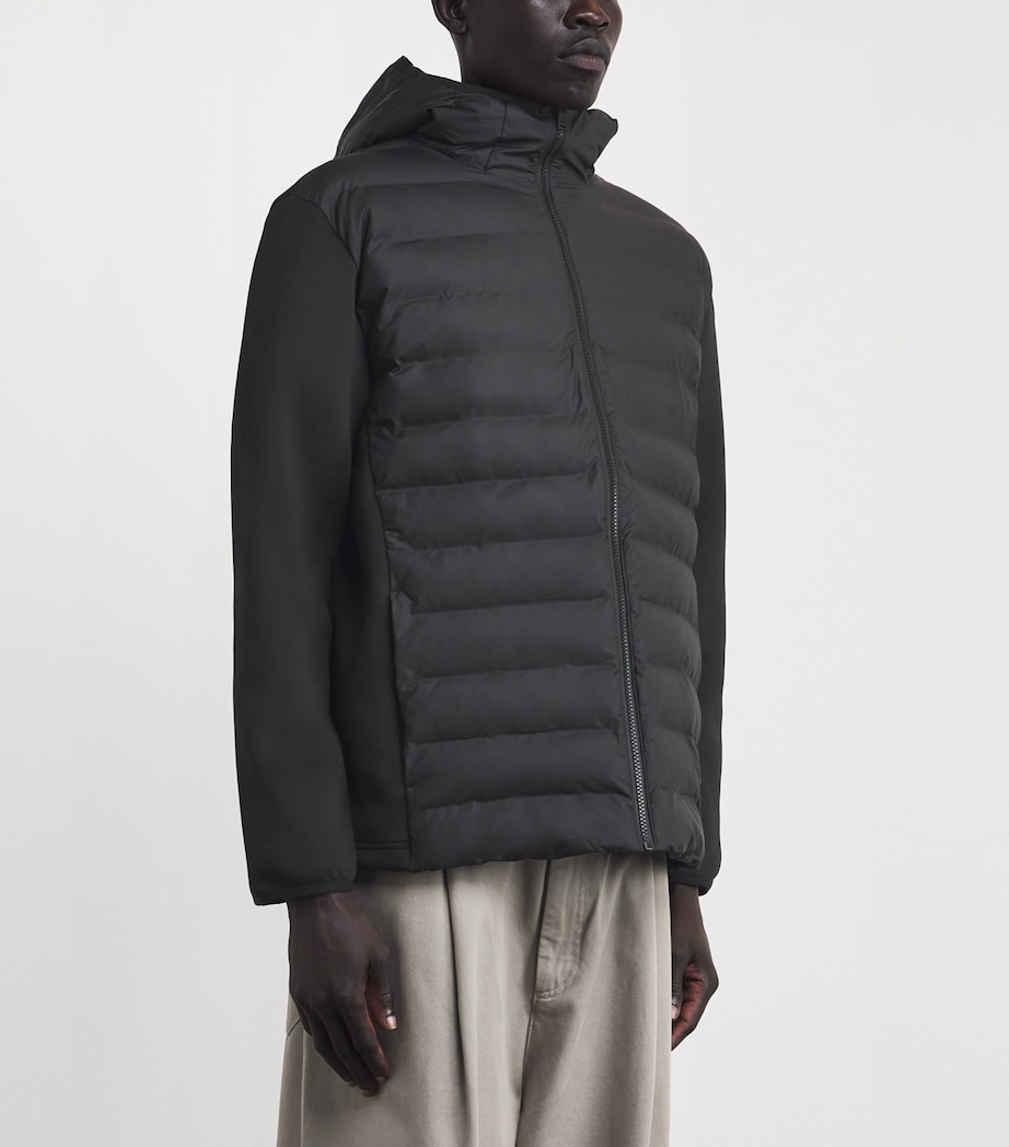 Fleece Hybrid Safi Jacket 01 BLACK Image 3