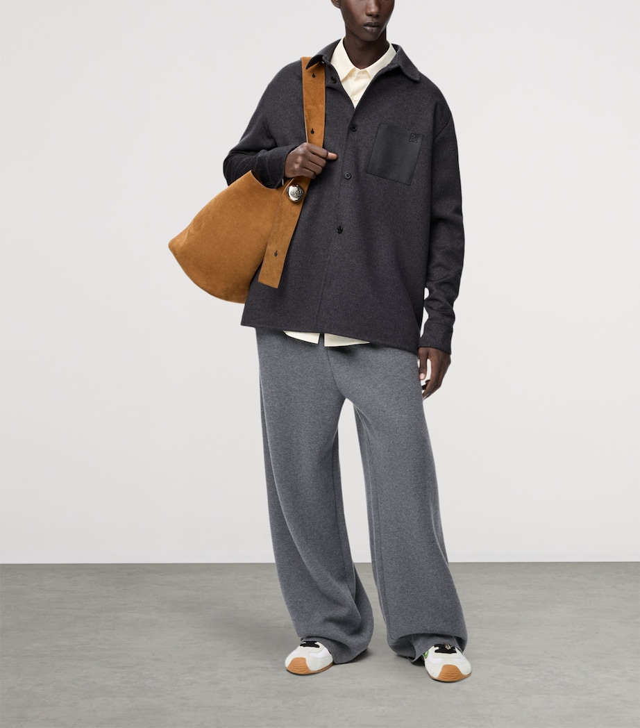 Wool-Cashmere Overshirt CHARCOAL MELANGE Image 2