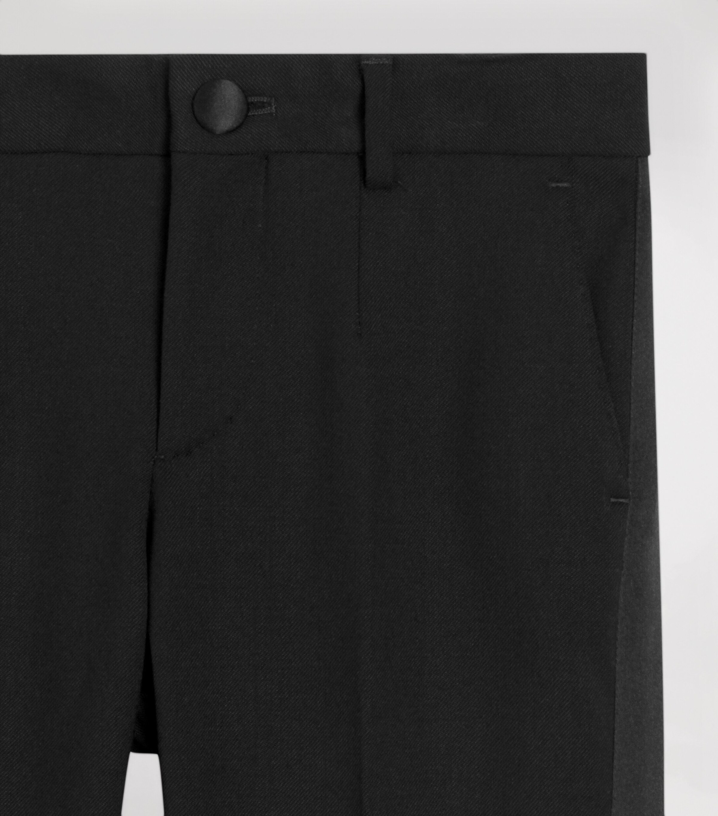 Dolce&Gabbana Kids Virgin Wool-Blend Tailored Trousers (8-14 years) Black Image 3