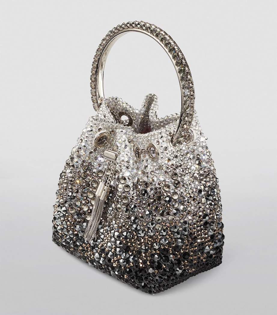 Embellished Bon Bon Top-Handle Bag BLACK/SMOKE/CLEAR Image 2