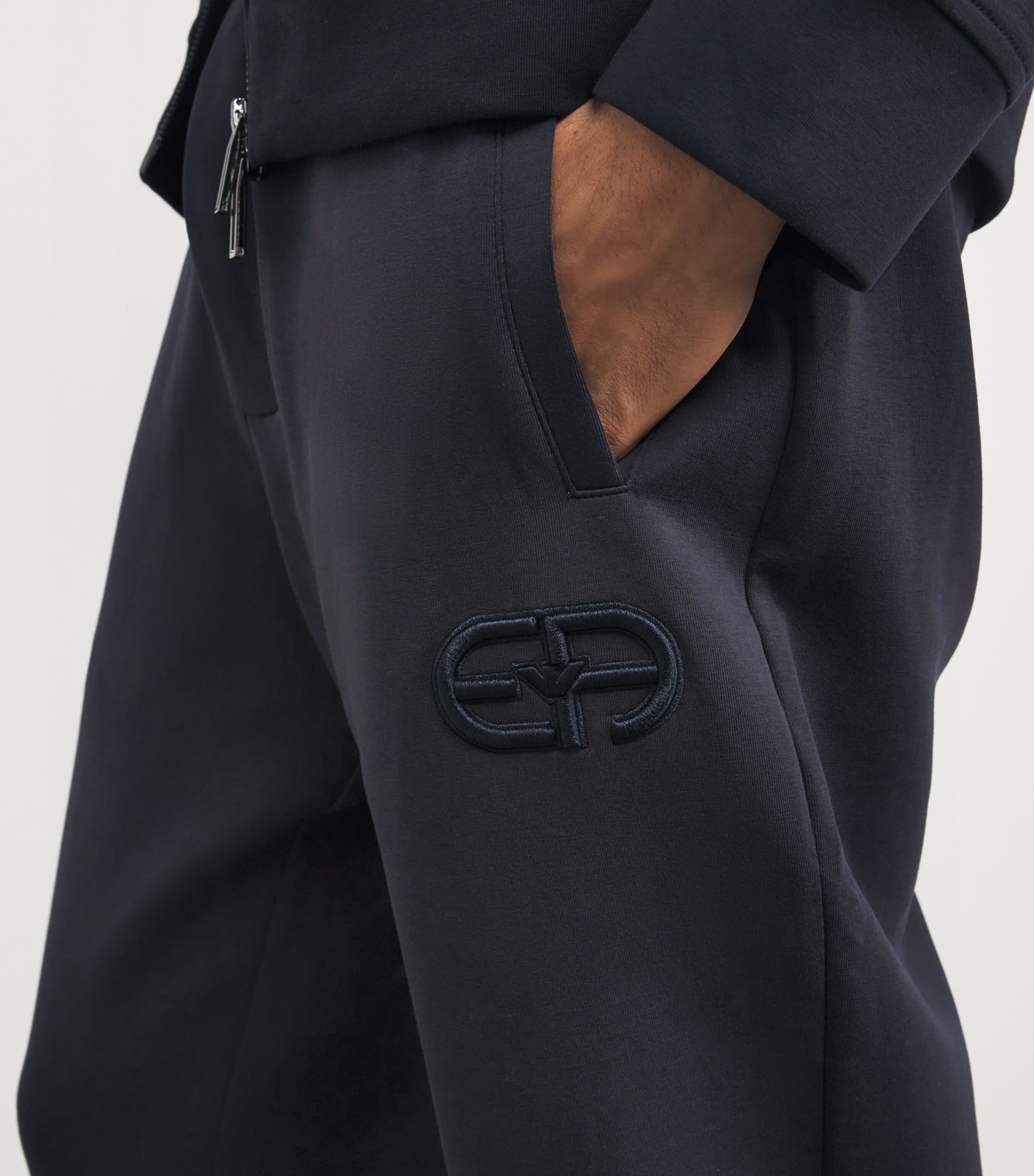 Cotton-Blend Logo Sweatpants 920 Image 6