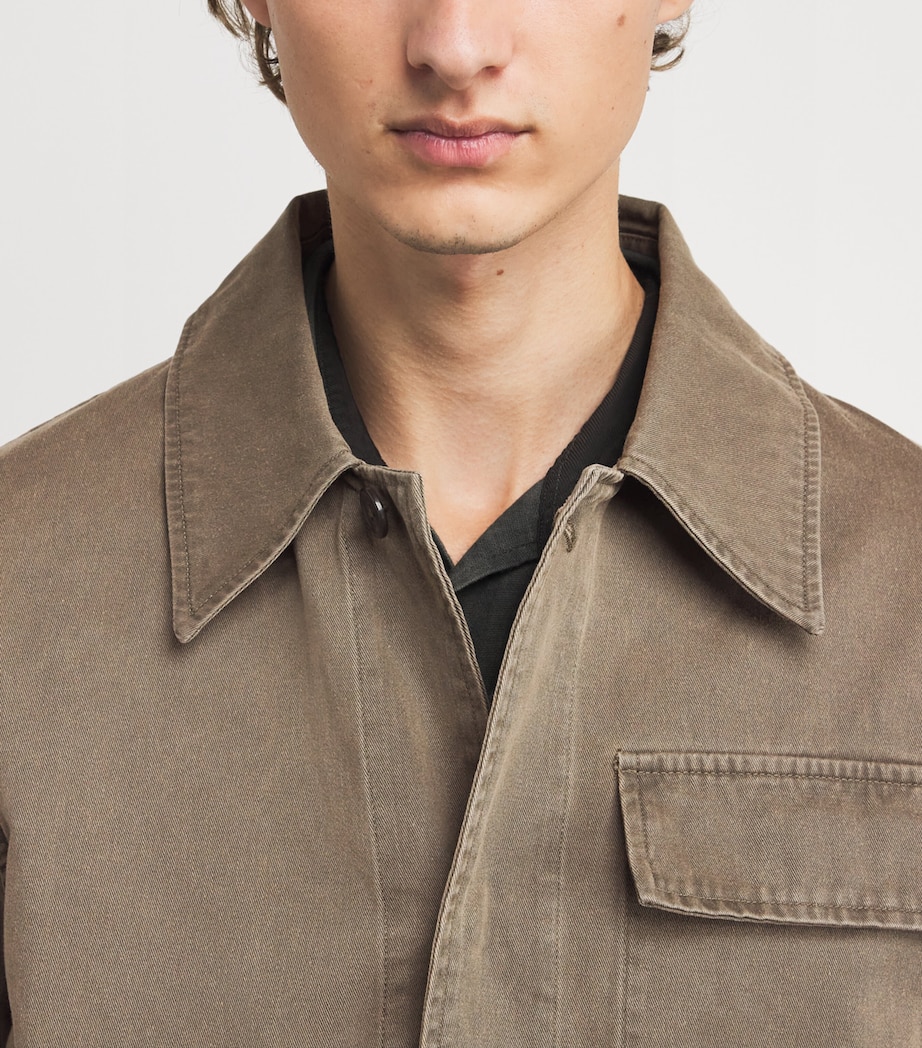 Cotton Dutch Work Jacket DITCH WASH OUT TWILL Image 6