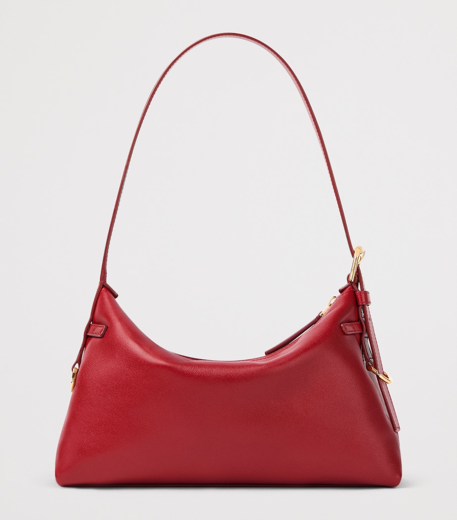 Mini Calfskin Voyou Shoulder Bag DARK RED Image 4