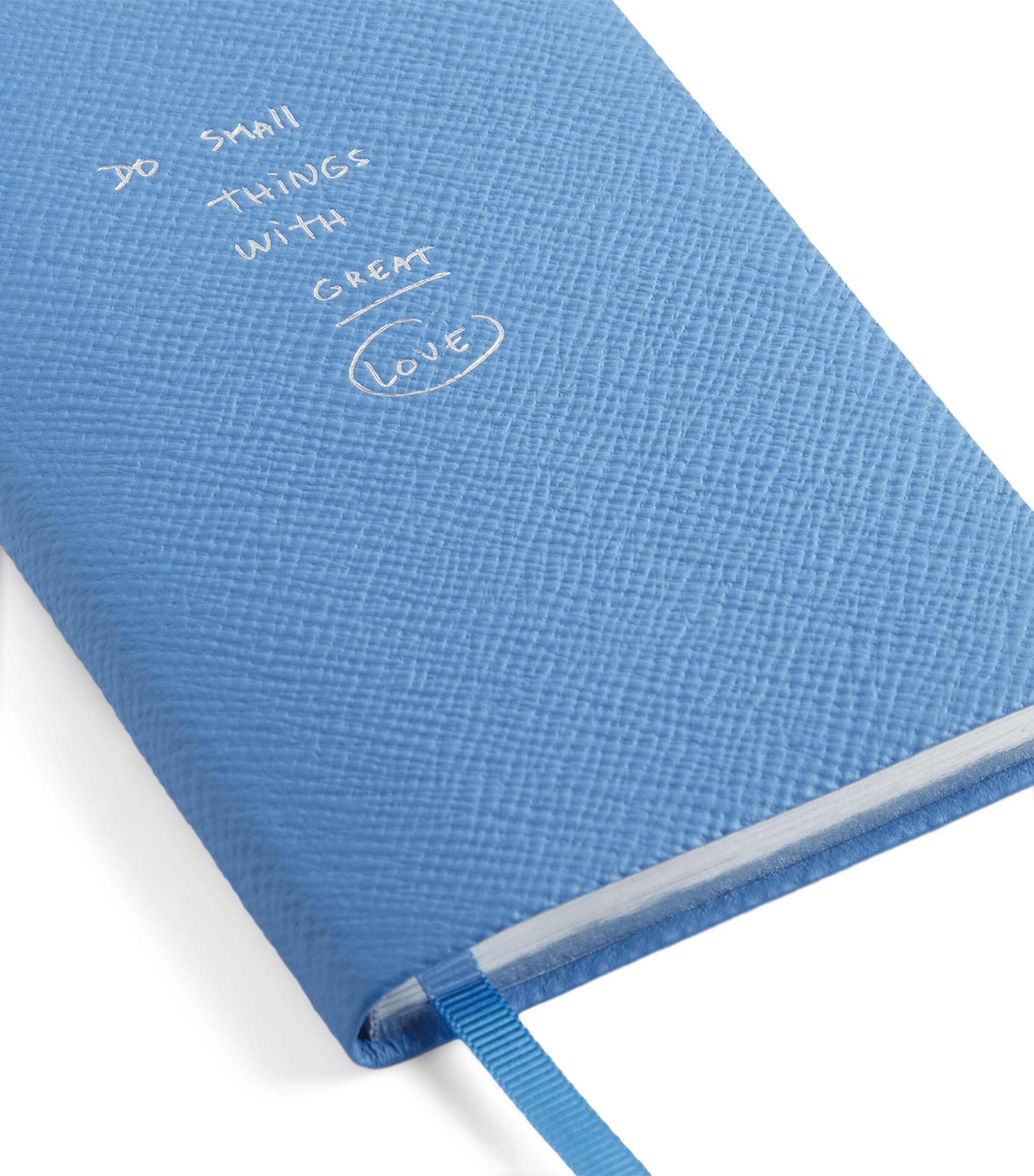 x Thomas Lélu Panama Leather Do Small Things Panama Notebook N BLUE Image 2