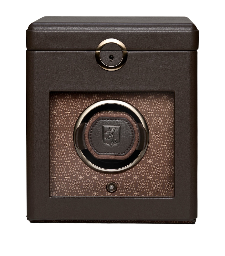 WOLF Earth Single Watch Winder Coffee Image 1