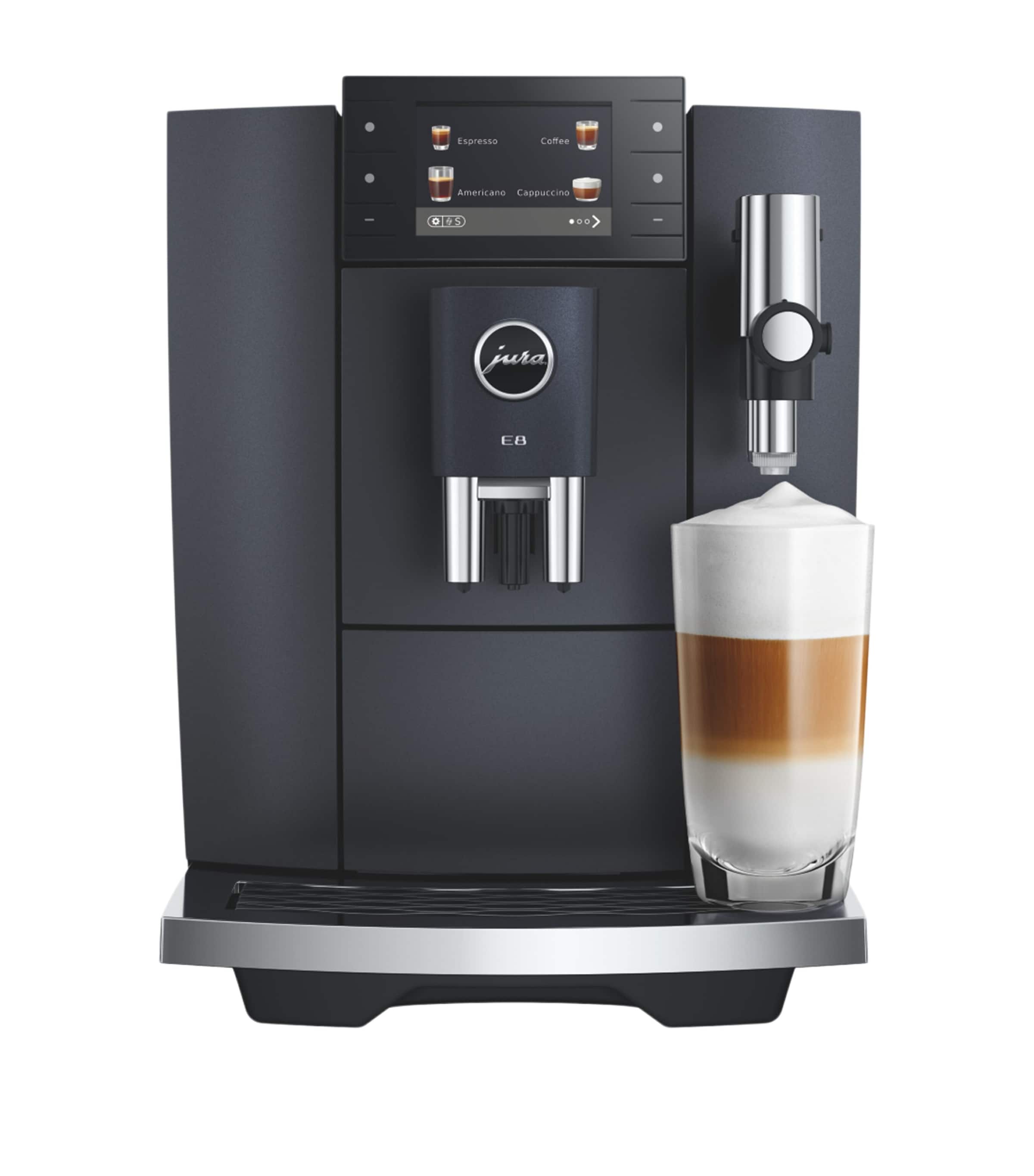 Jura E8 Coffee Machine Black Image 2