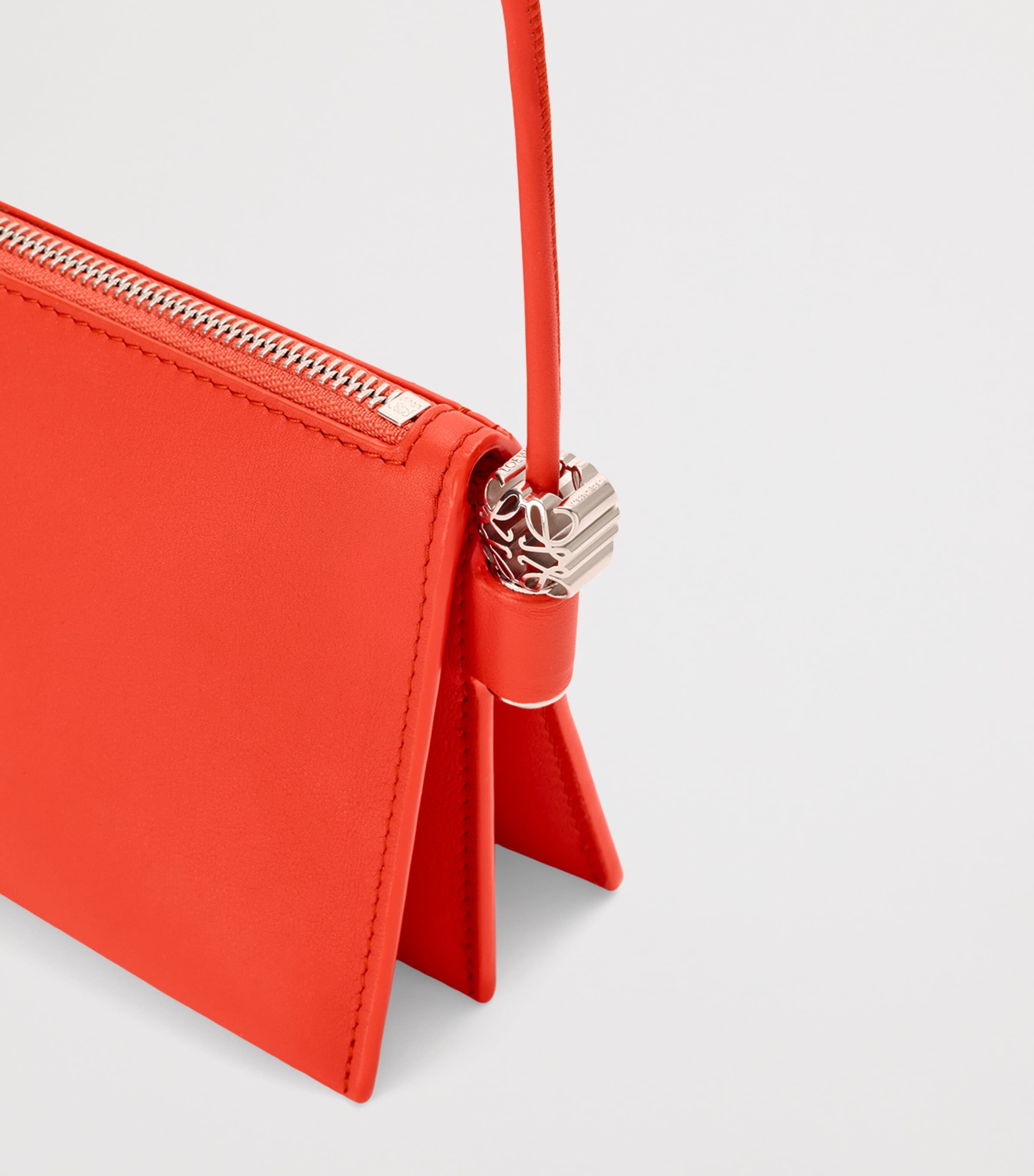 LOEWE Leather Joya Pouch Sunrise Orange Image 10