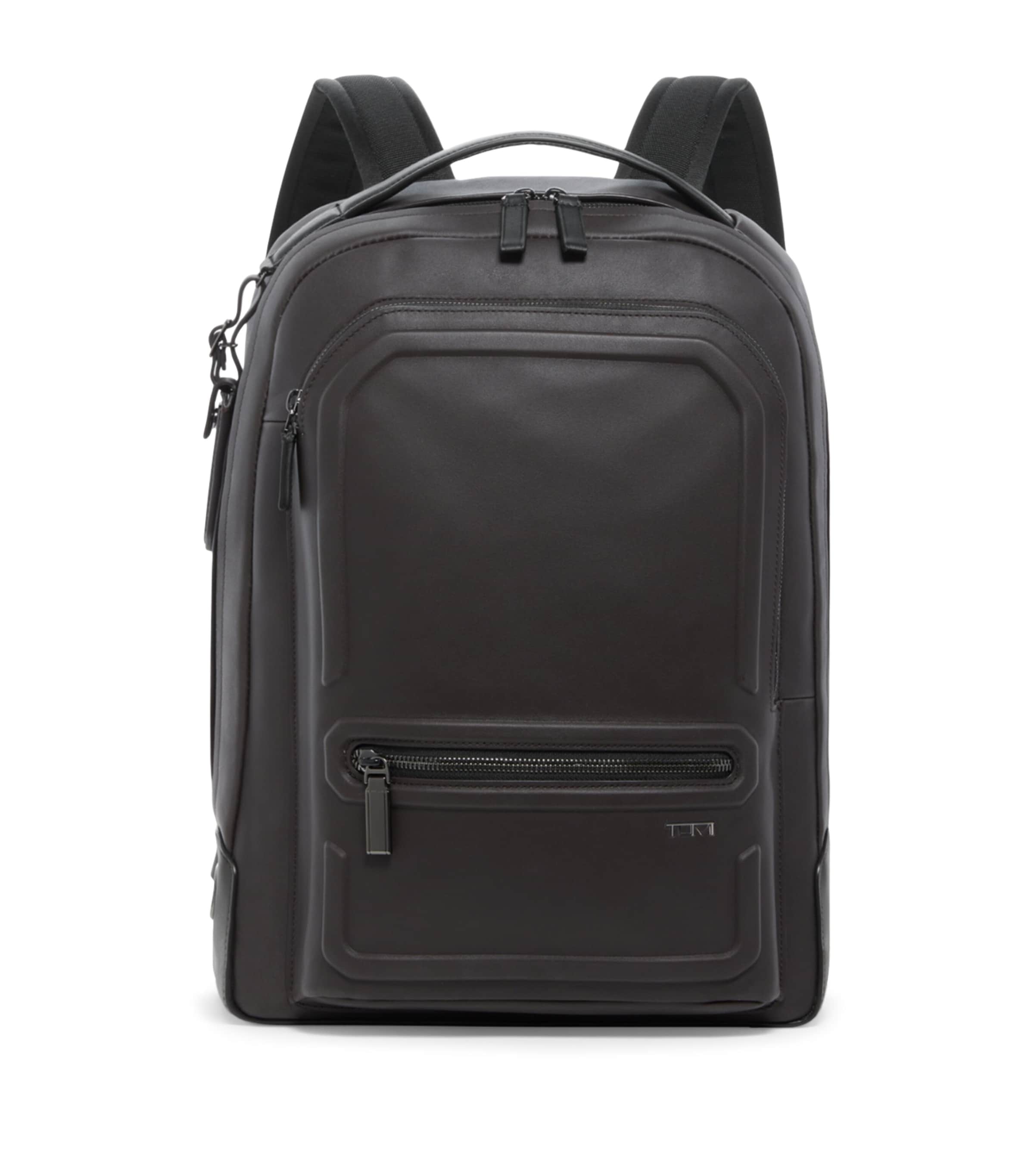Tumi Leather Harrison Bradner Backpack In Brown