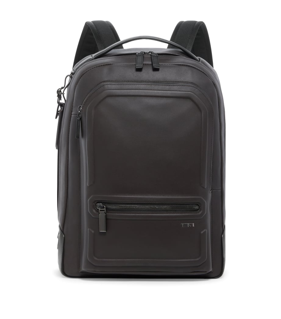 Leather Harrison Bradner Backpack ESPRESSO BROWN Image 1