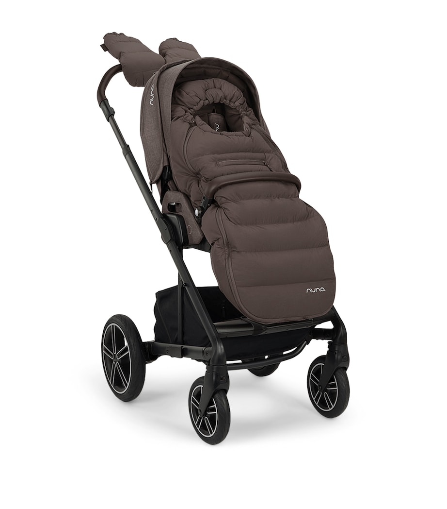 Nuna Winter Stroller Set with Footmuff and Gloves Chestnut Image 3