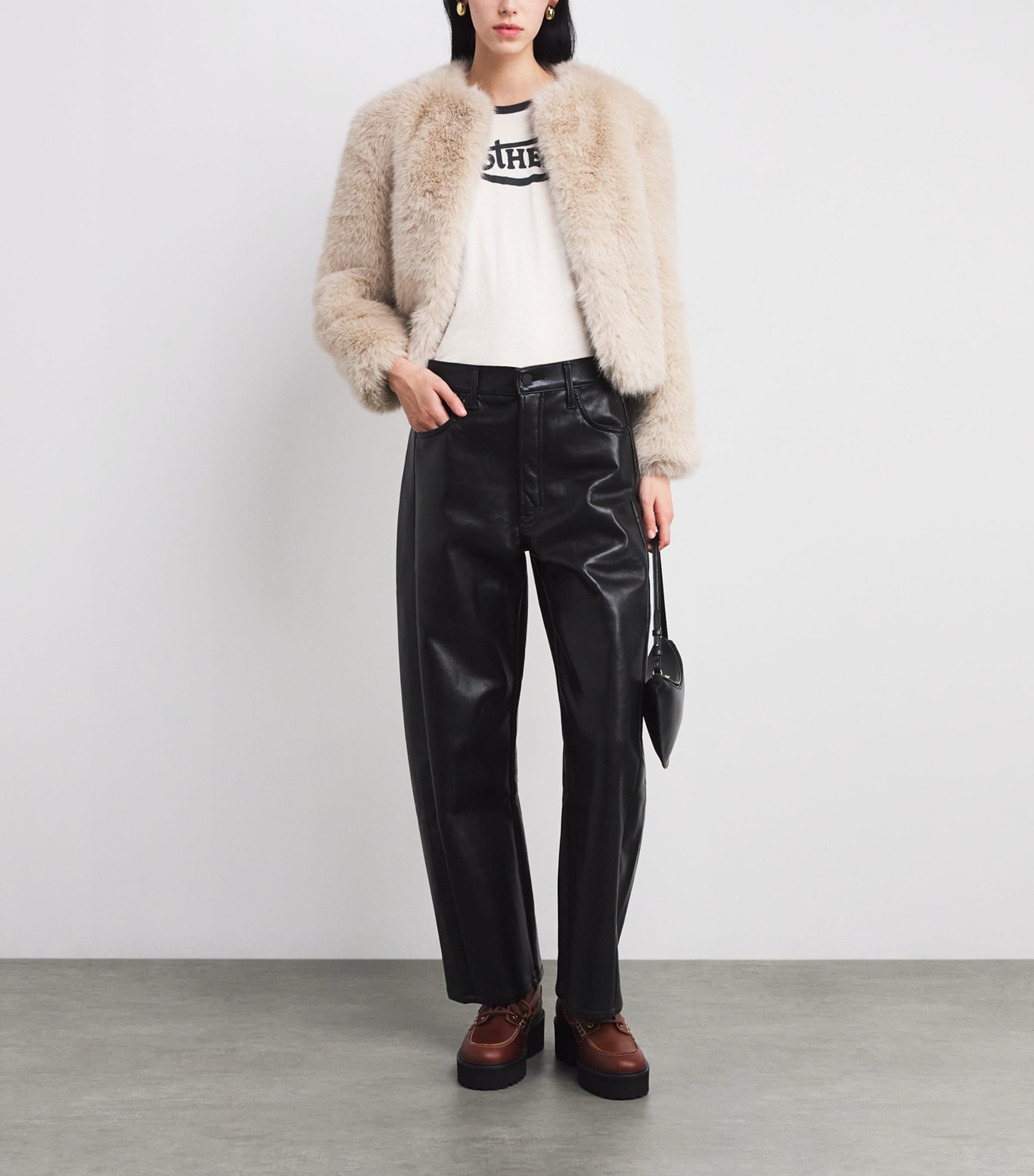 Cotton The Lil Goodie Ringer T-Shirt MOTHER MOTO MTT Image 2