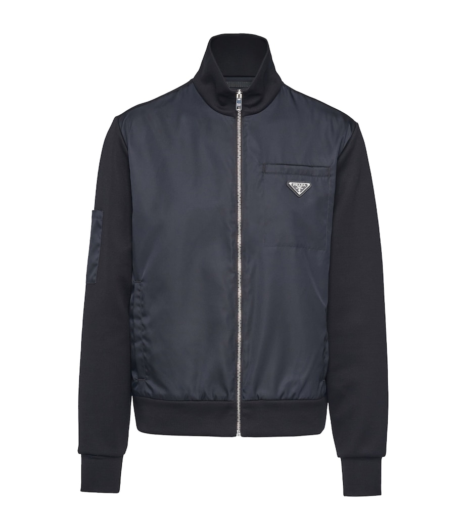 Re-Nylon Zip-Up Sweatshirt F0806 Image 1