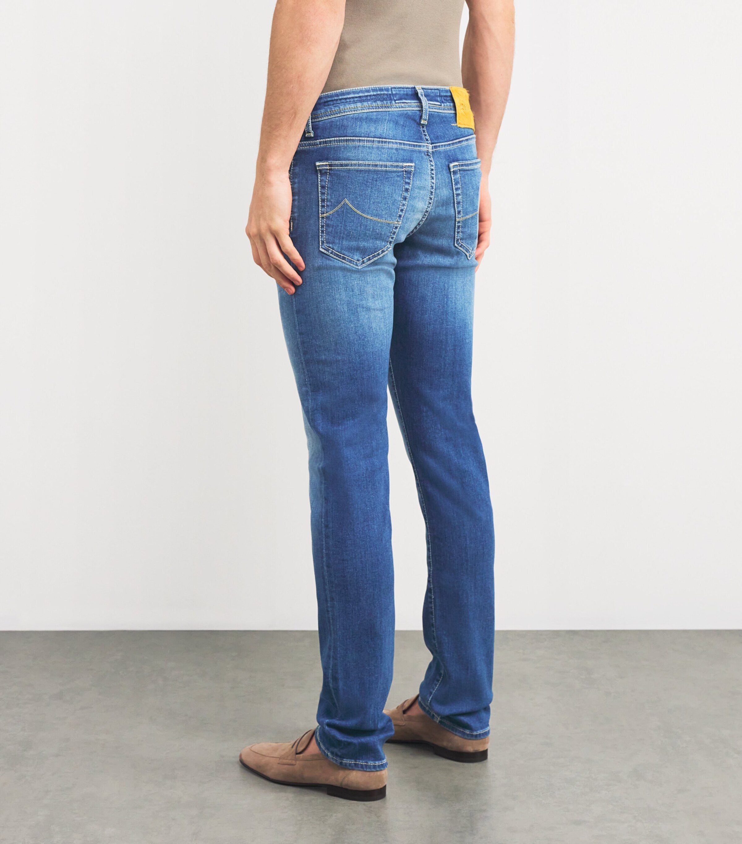 Slim Jeans 096D-BLUE Image 4