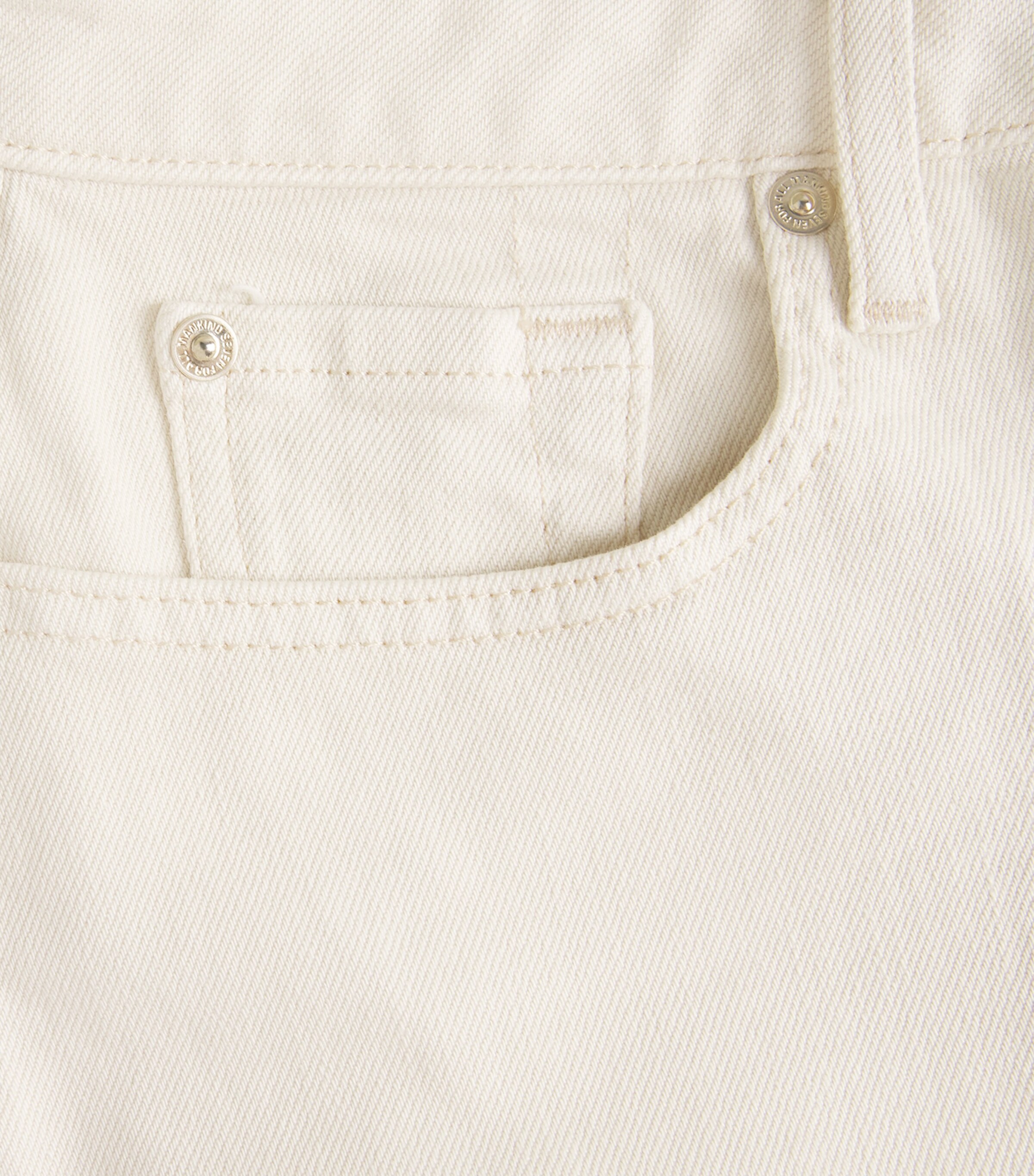 7 For All Mankind Womens Kori Denim Shorts Moondust Image 6