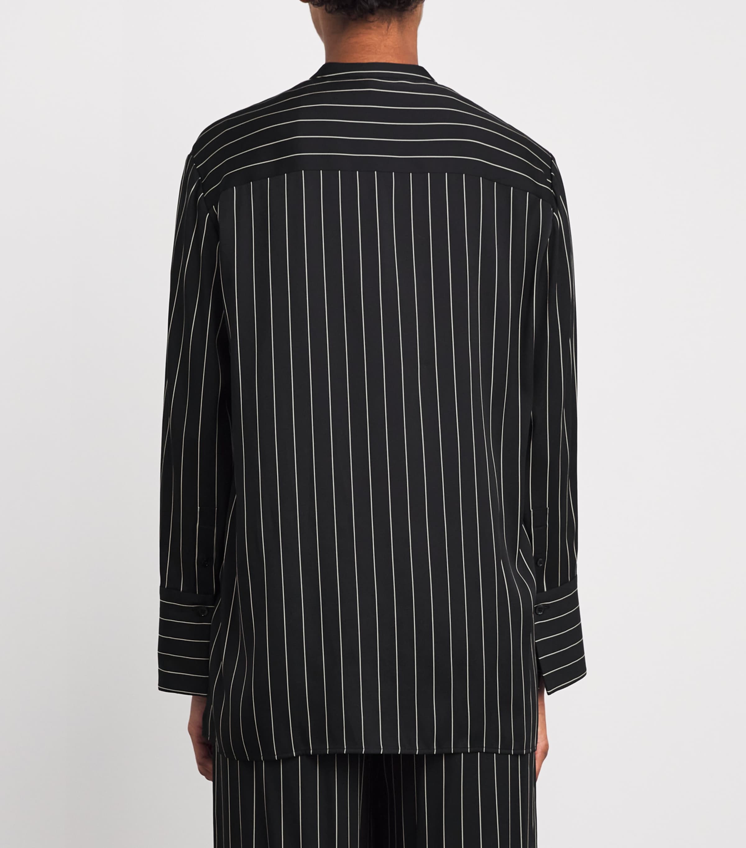 Geometric Print Athena Blouse BLACK/AFFOGATO Image 4