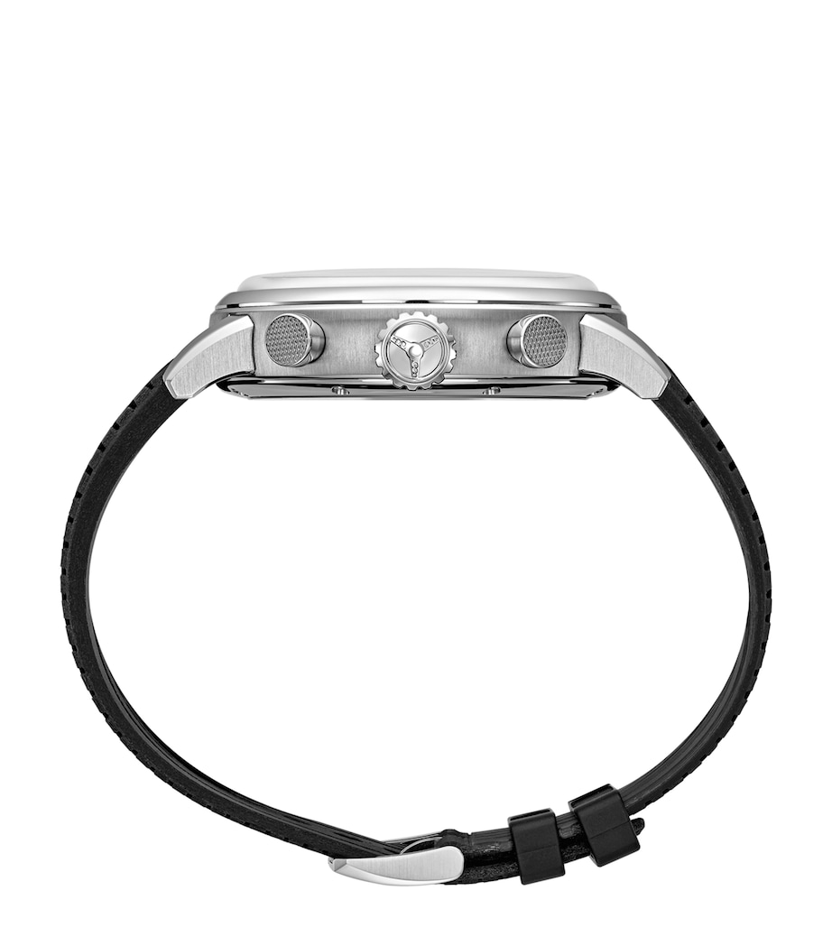 Lucent Steel Mille Miglia Chronograph Watch 40.5mm STAINLESS STEEL Image 2