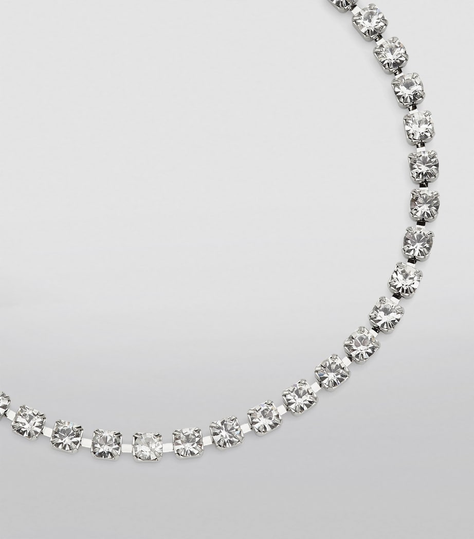 Saeda Crystal Anklet SILVER/CRYSTAL Image 4