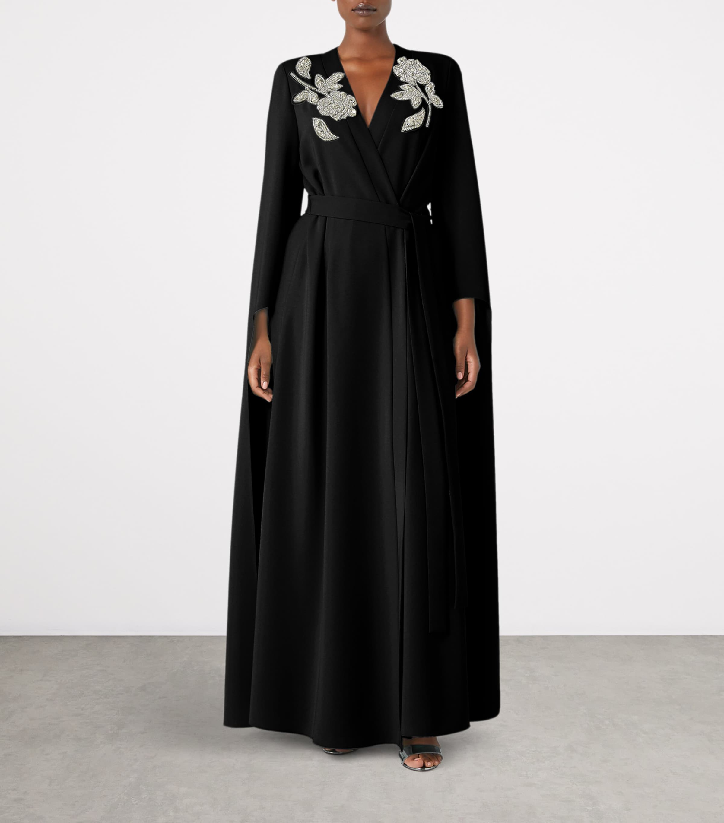 Embellished Maxi Dress BLACK Image 2