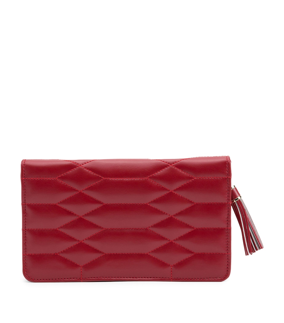 Leather Caroline Jewellery Portfolio RED Image 1