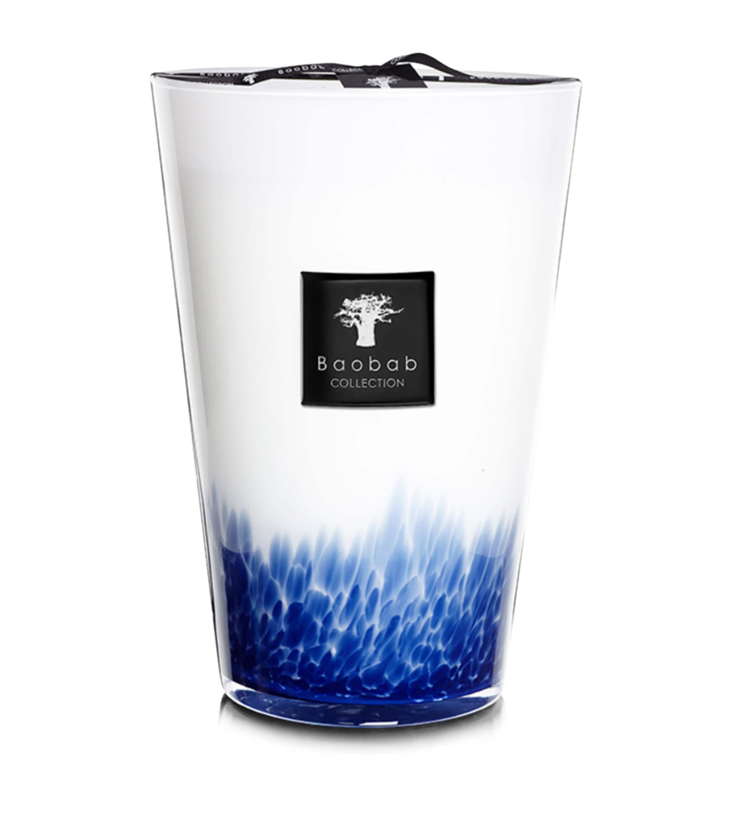 Feathers Touareg Maxi Candle (35cm) BLUE Image 1
