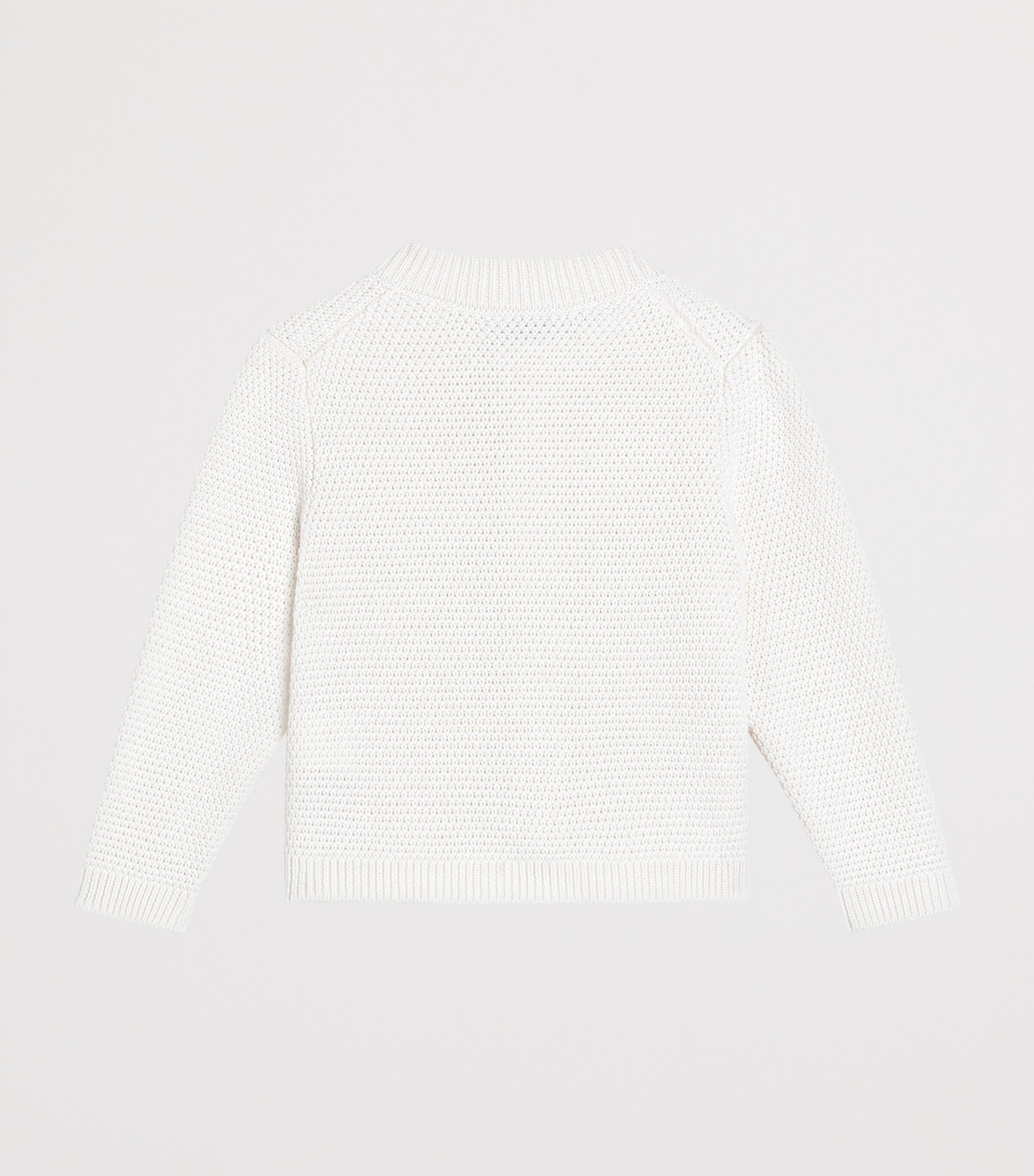 Dolce&Gabbana Kids Cotton-Cashmere Cardigan (3-30 Months) Natural White Image 2