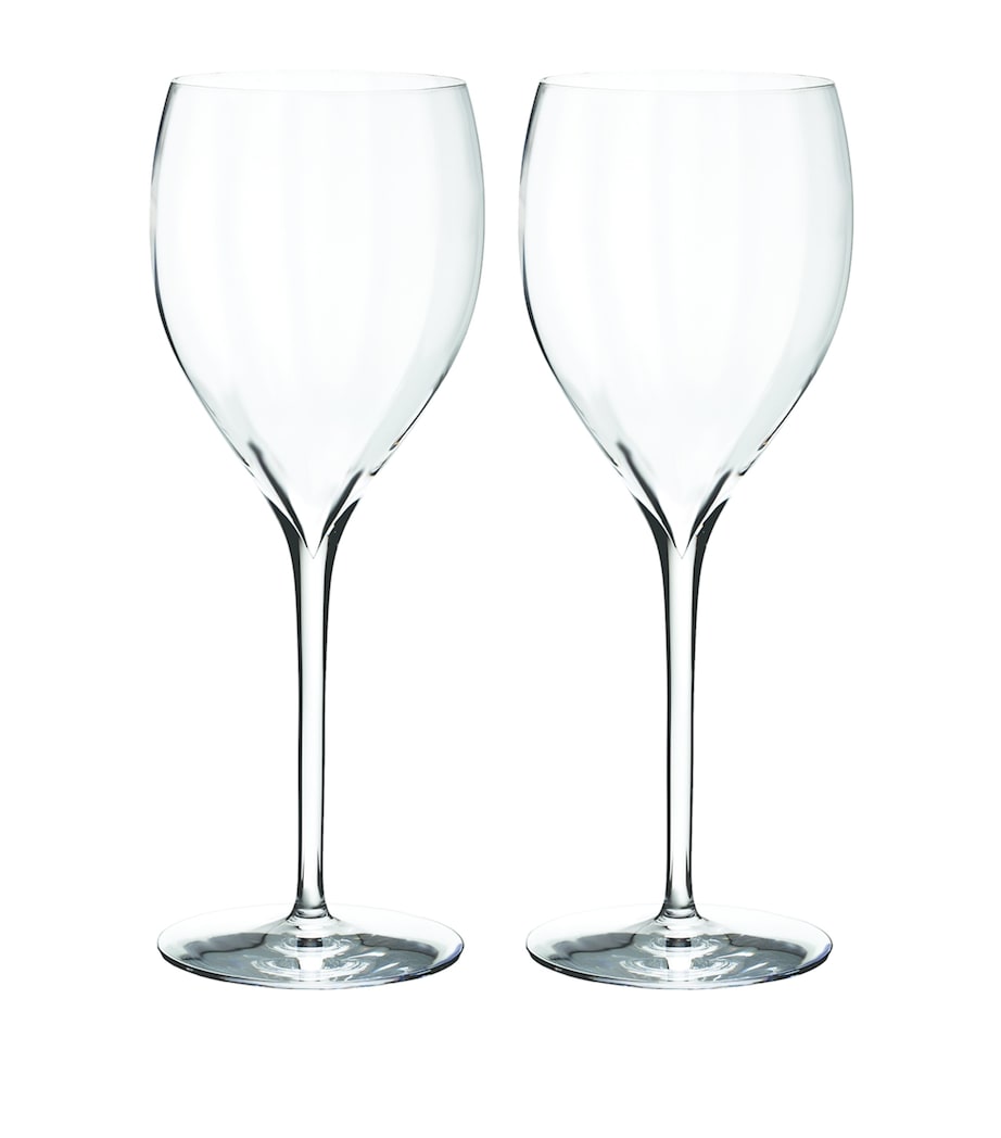 Set of 2 Elegance Optic Sauvignon Blanc Wine Glasses CLEAR Image 1