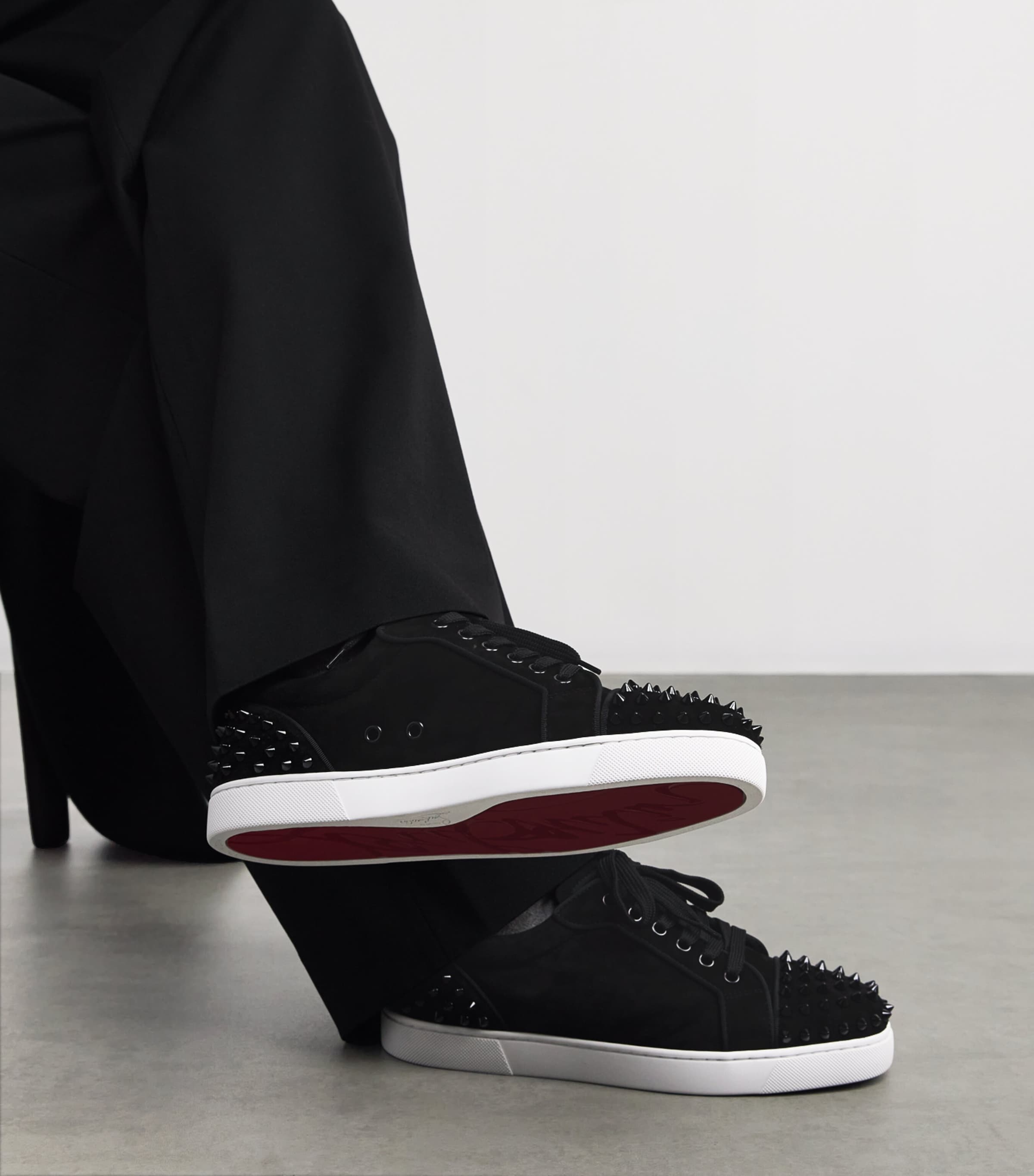 Louise Junior Spikes Suede Sneakers CM53 Image 2