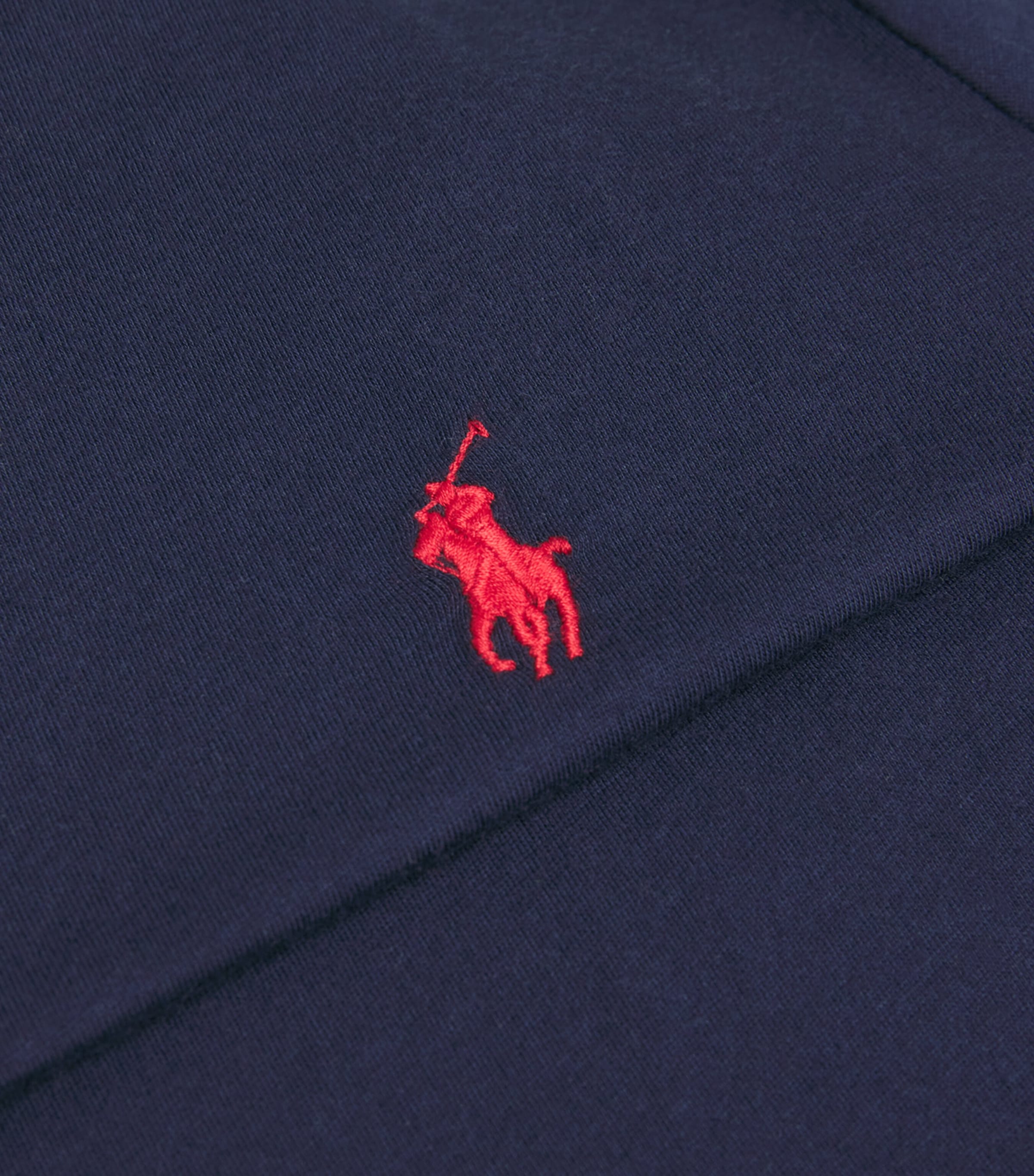 Cotton Polo Pony T-Shirt CRUISE NAVY Image 5