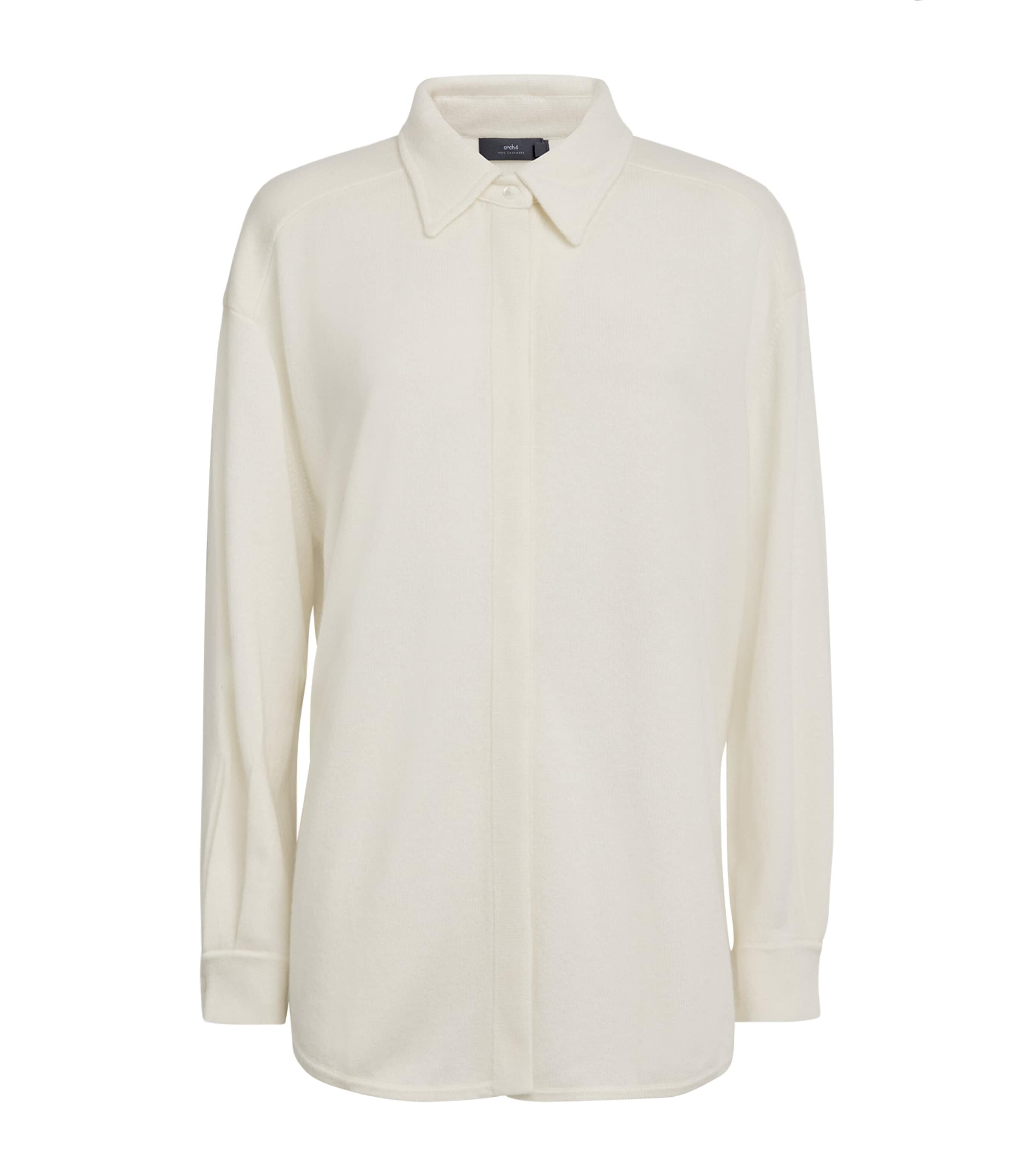 Arch 4 Cashmere Bonnie Shirt In White