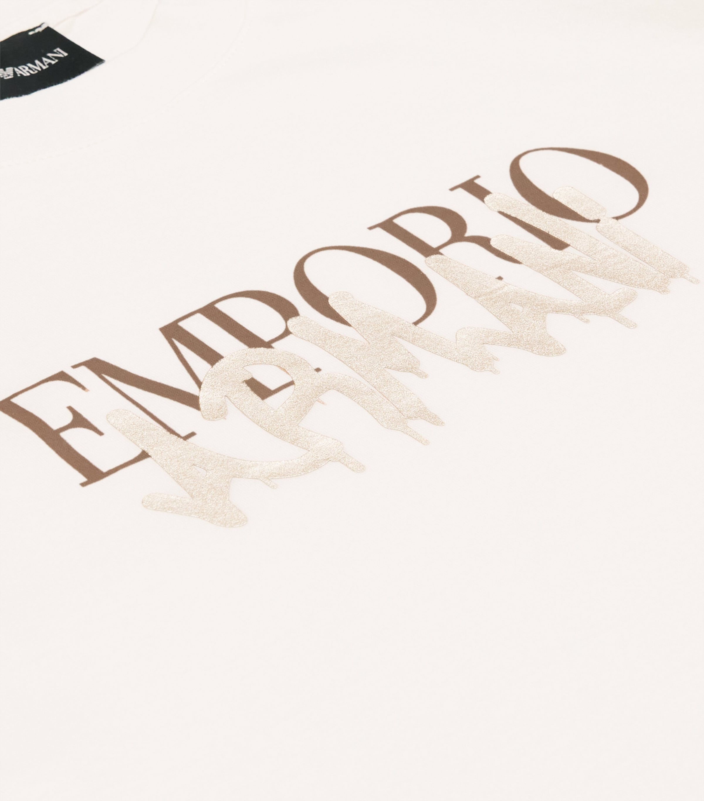 Cotton Logo Print T-Shirt (4-16 Years) U0003OFF WHITE Image 3