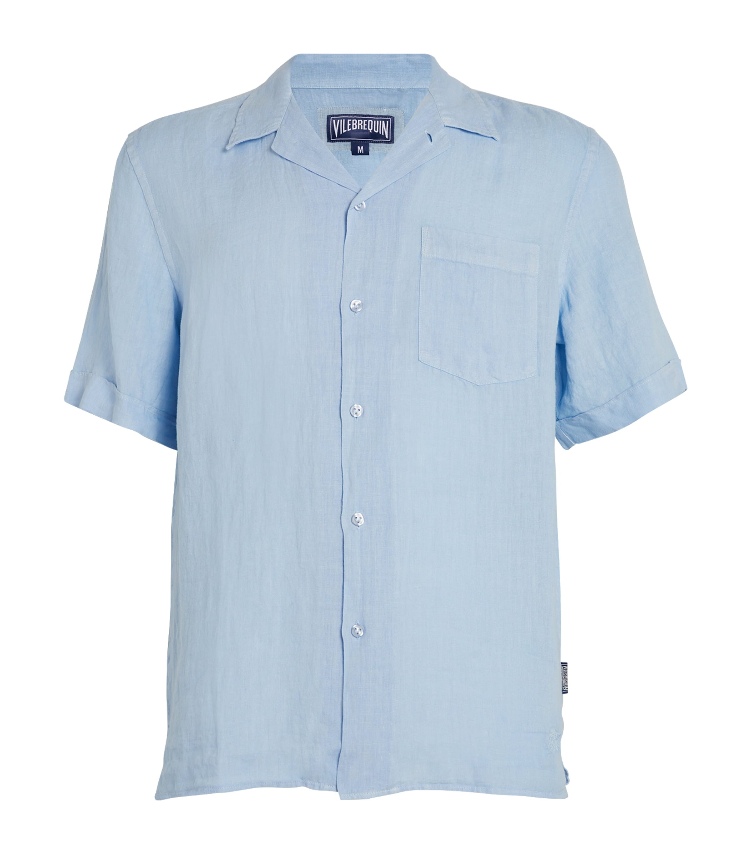 Shop Vilebrequin X Highsnobiety Linen Charli Shirt In Blue