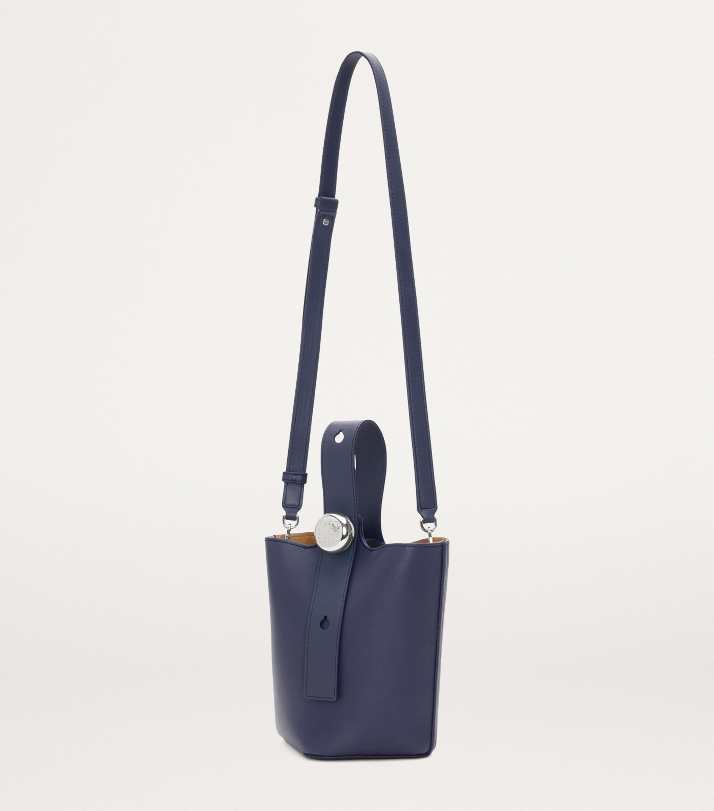 LOEWE Mini Leather Pebble Bucket Bag | Harrods CA