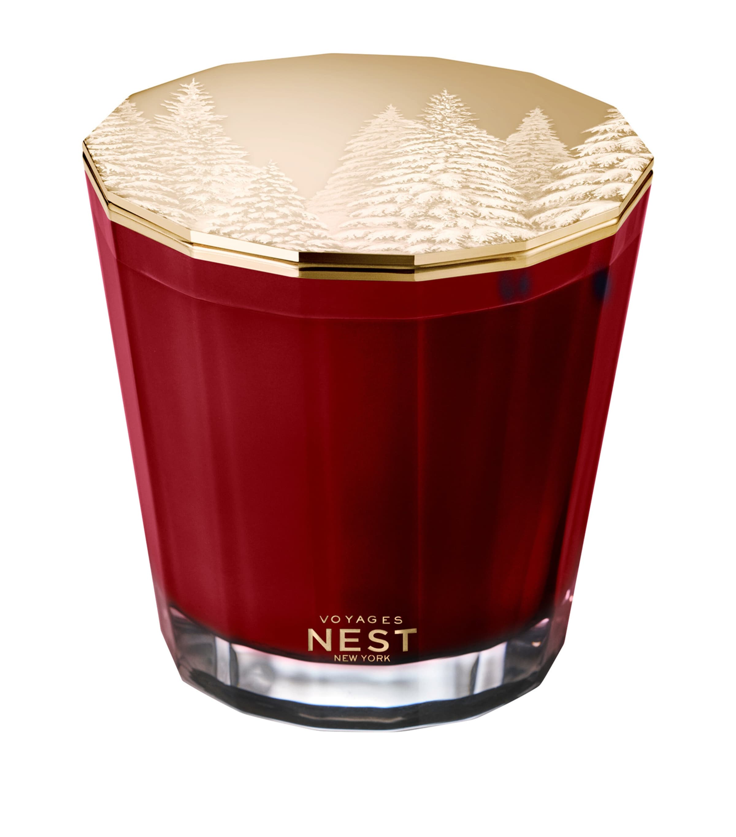 Winter Soirée Candle (600g) BURGUNDY Image 2