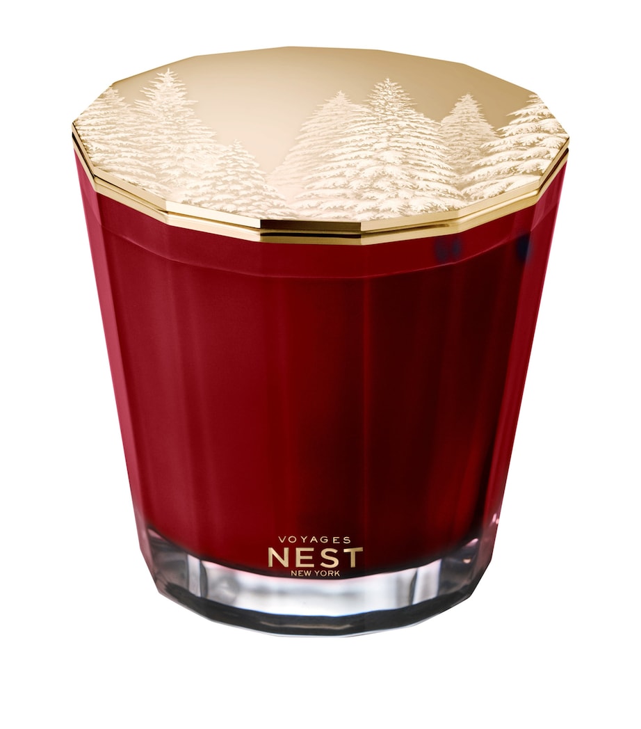 Winter Soirée Candle (600g) BURGUNDY Image 2