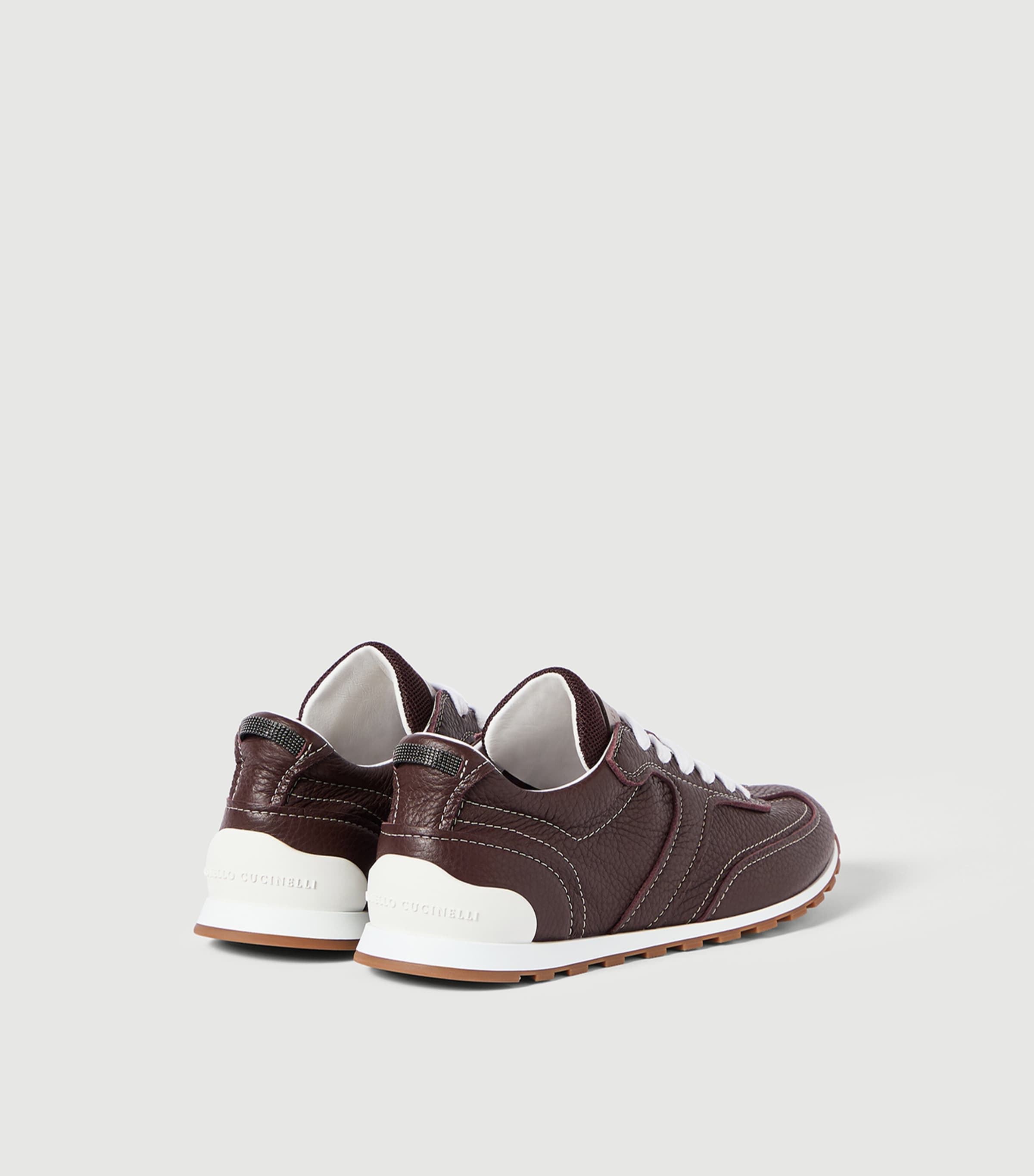 Brunello Cucinelli Leather Sneakers Image 5
