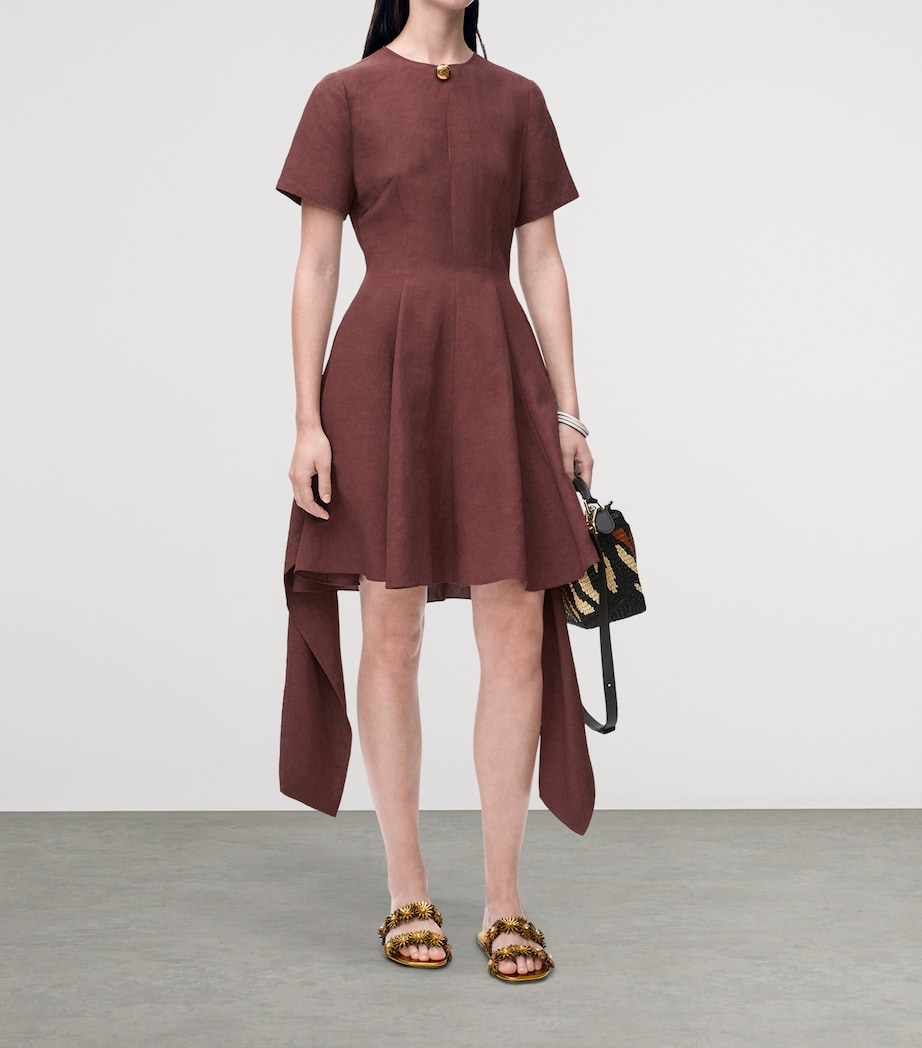 LOEWE Brown x Paula's Ibiza Pebble Mini Dress | Harrods US LOEWE Brown x Paula's Ibiza Pebble Mini Dress | Harrods US