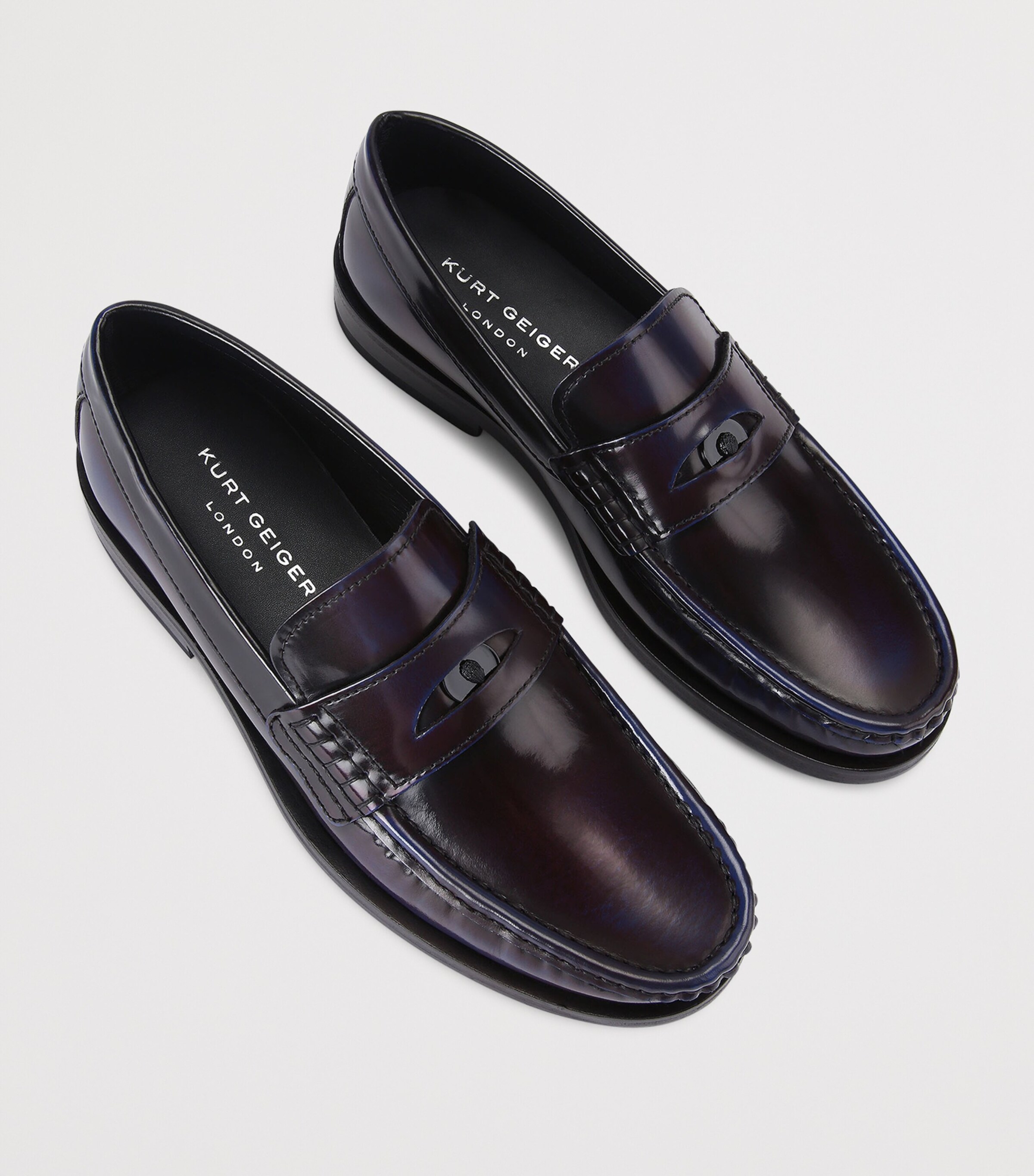 Kurt Geiger London Leather Lombard Loafers Mult/other Image 3