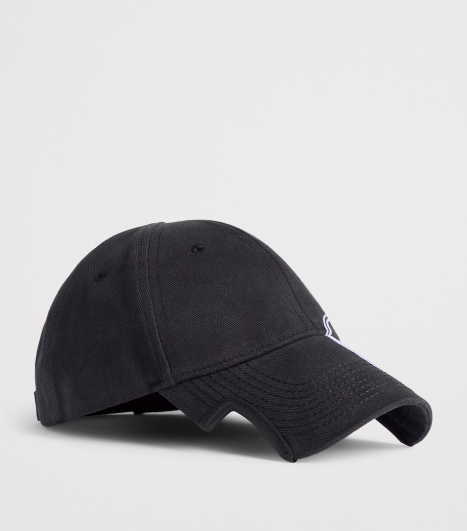 Cursive Logo Baseball Cap 1004 Image 5