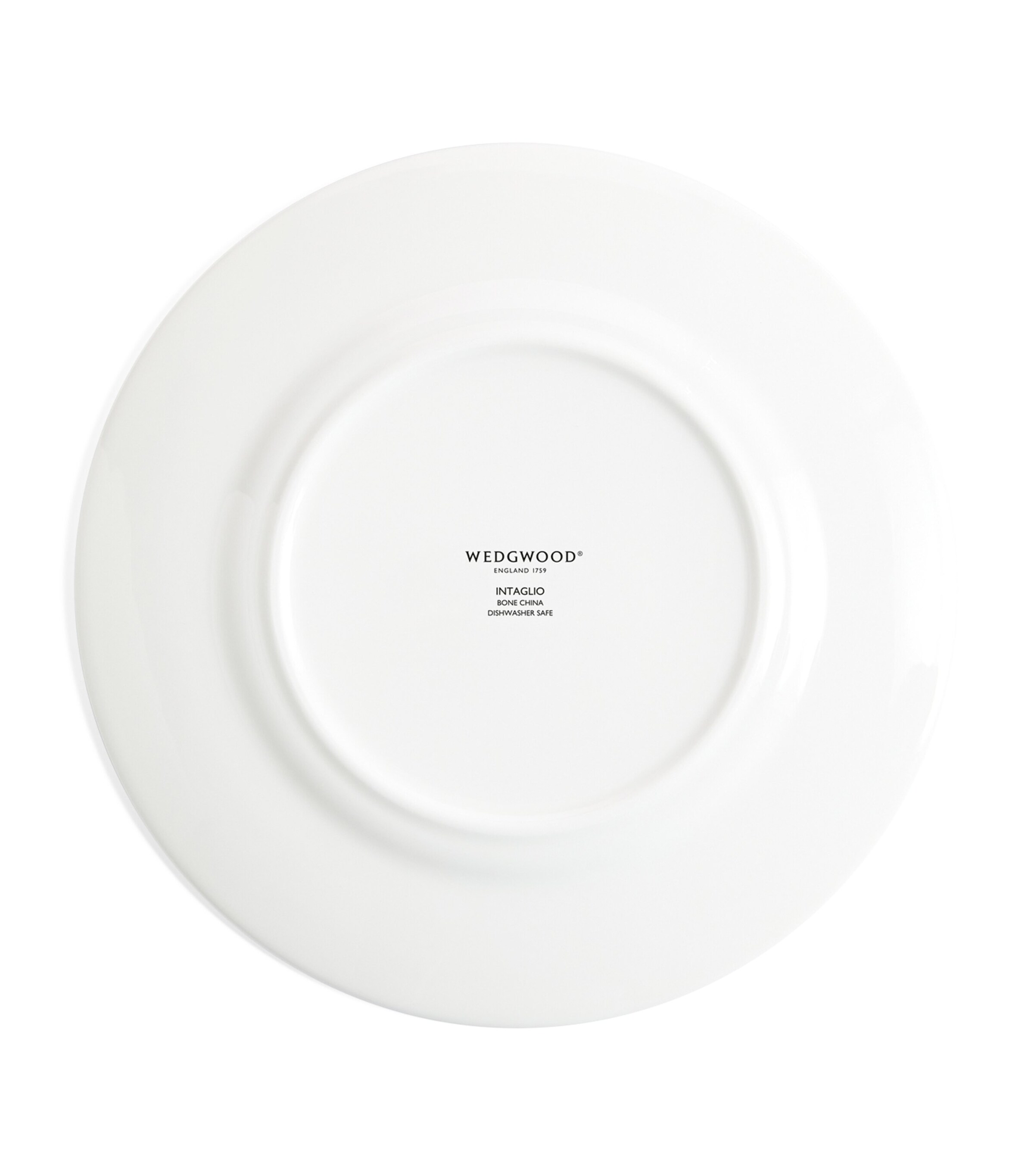 Intaglio Plate (20cm) WHITE Image 5