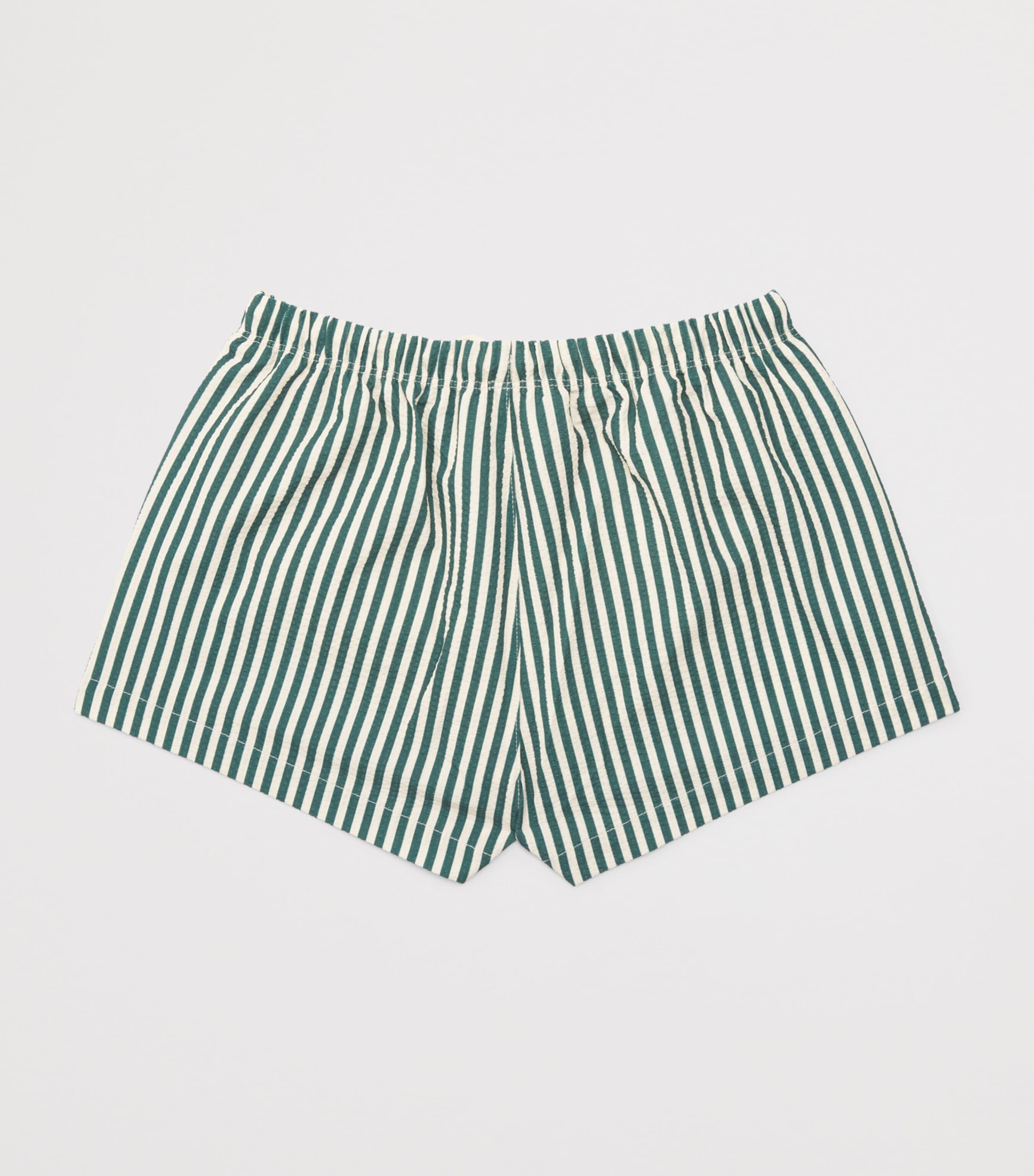 KONGES SLOJD Stripe Seer Asnou Swim Shorts (9 Months-10 Years) Sea Image 2