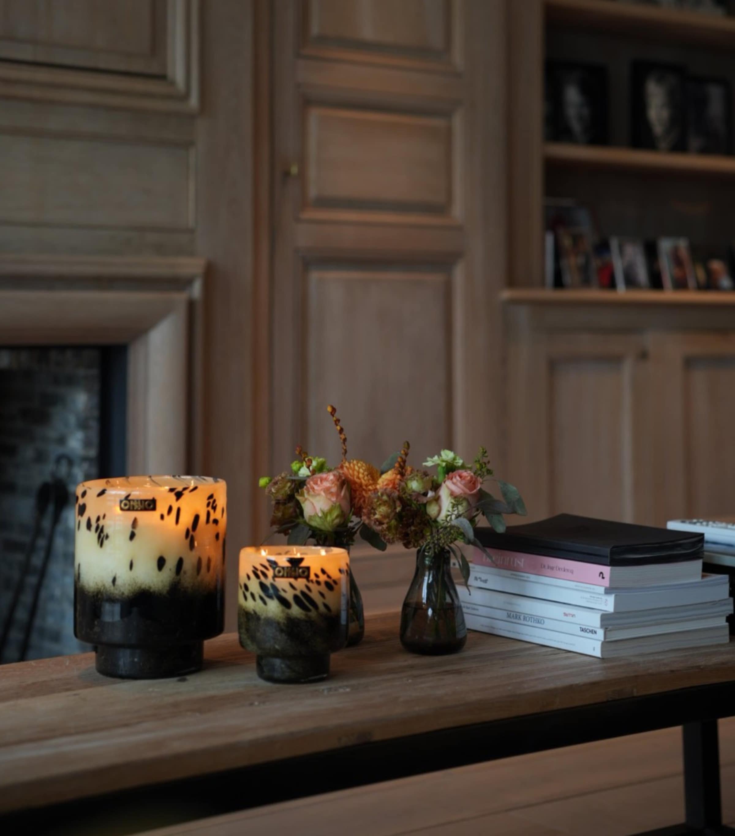 Medium Brigette Zanzibar Candle (325g) BROWN BLACK Image 3