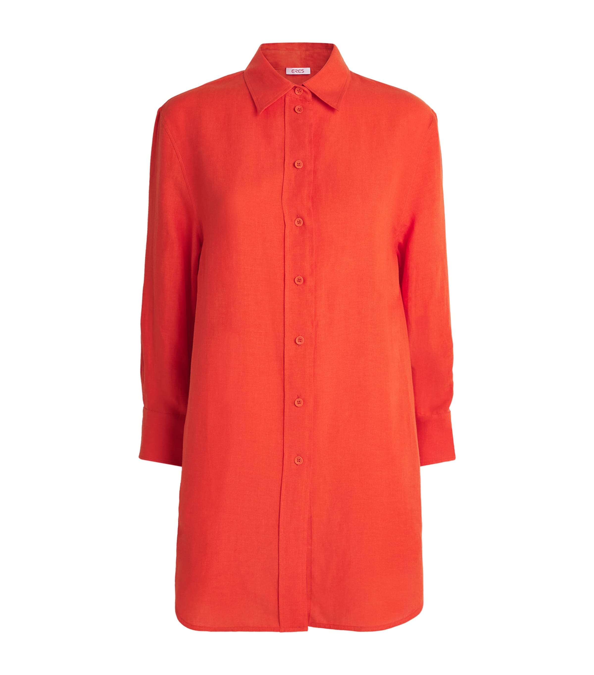 Eres Womens Linen Mignonette Shirt Rooibos Image 1