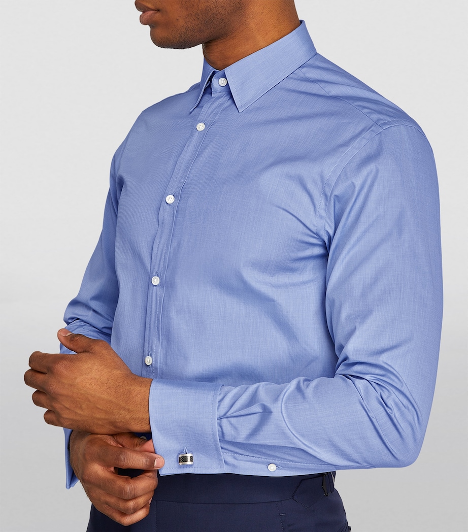 Ralph Lauren Purple Label Mens Evening Shirt Blue Image 6