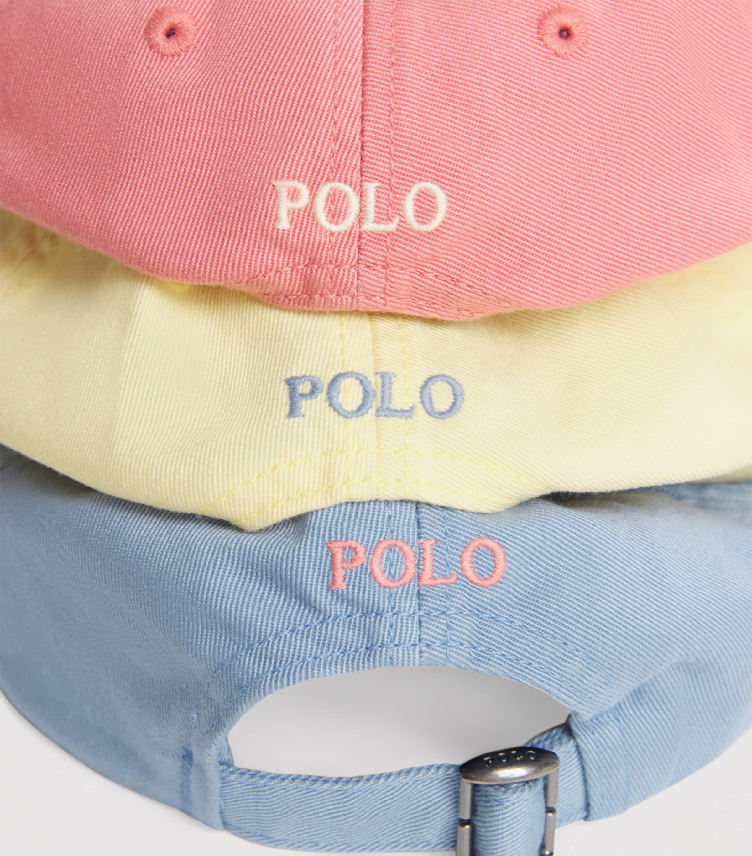 Ralph Lauren Kids Cotton Polo Pony Baseball Cap Tbrd Yellw Image 3