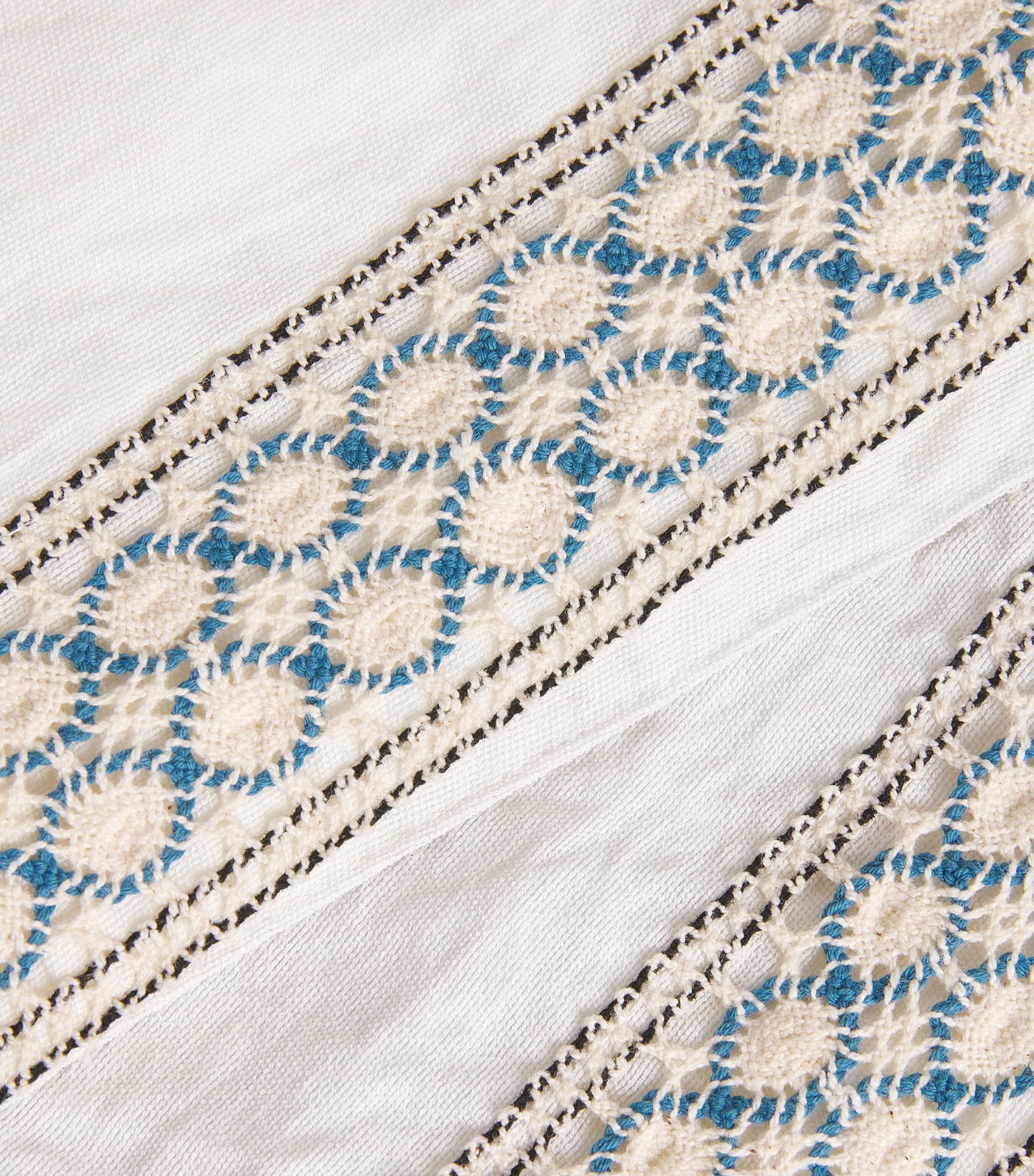 Crochet-Trim Shorts WHITE Image 5