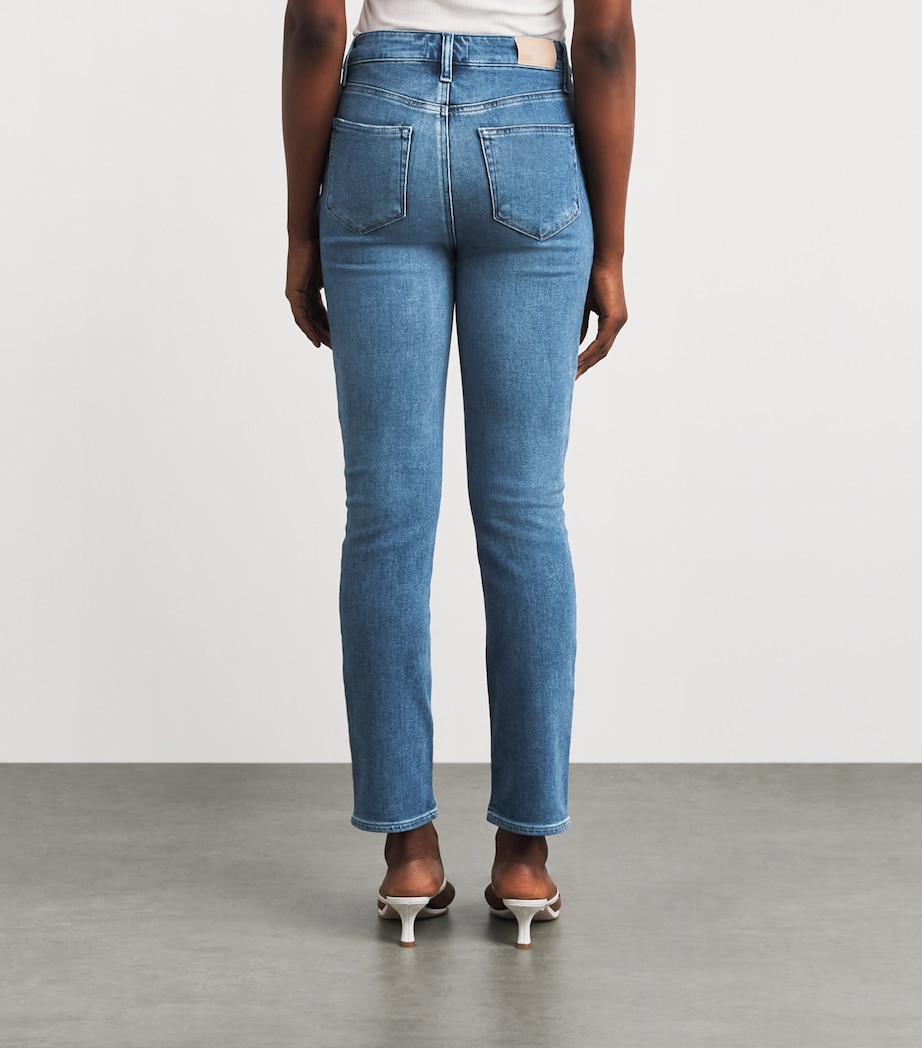 PAIGE Womens Gemma Skinny Jeans Showtime Image 5