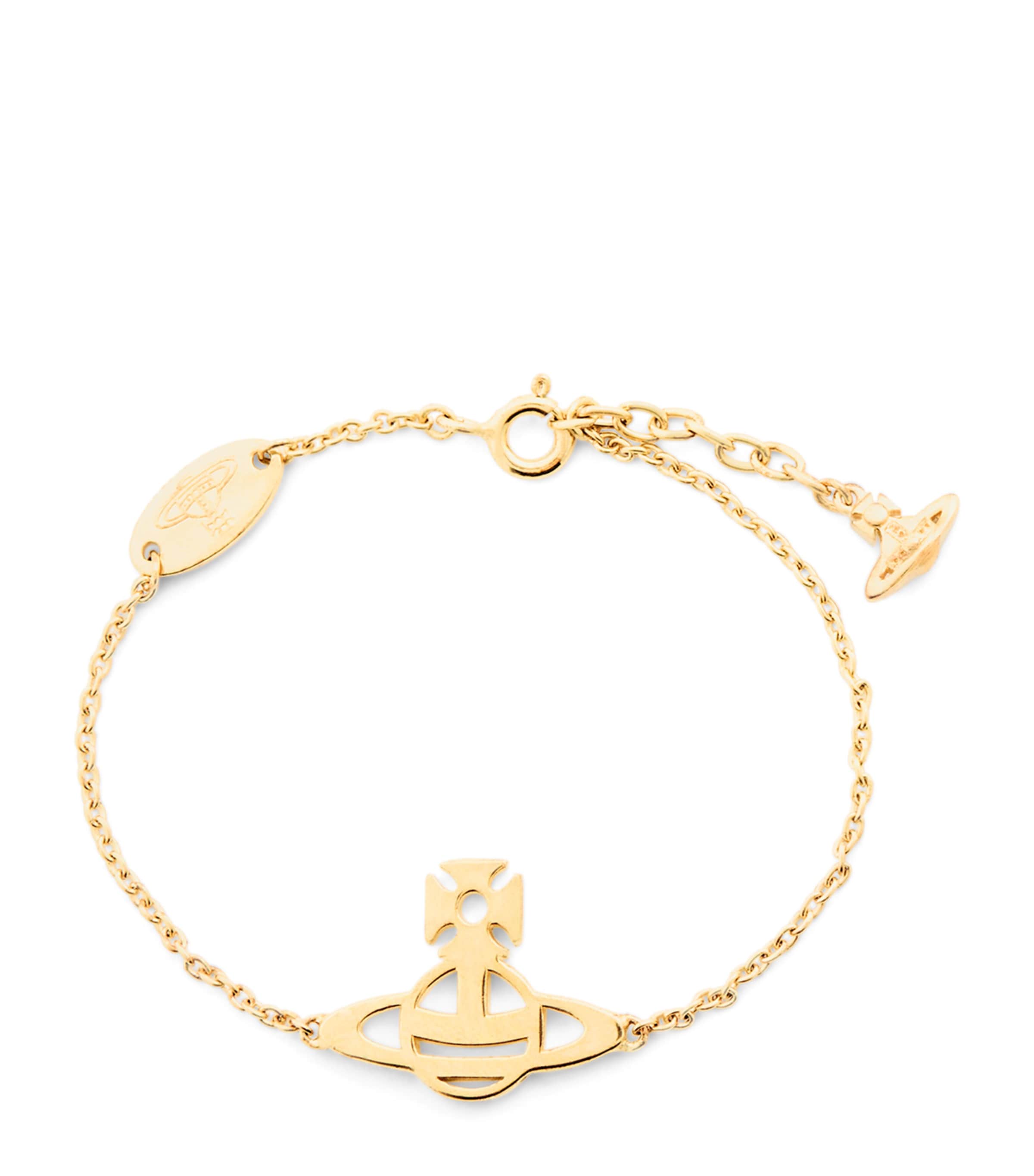 Vivienne Westwood Lucy Orb Bracelet In Gold