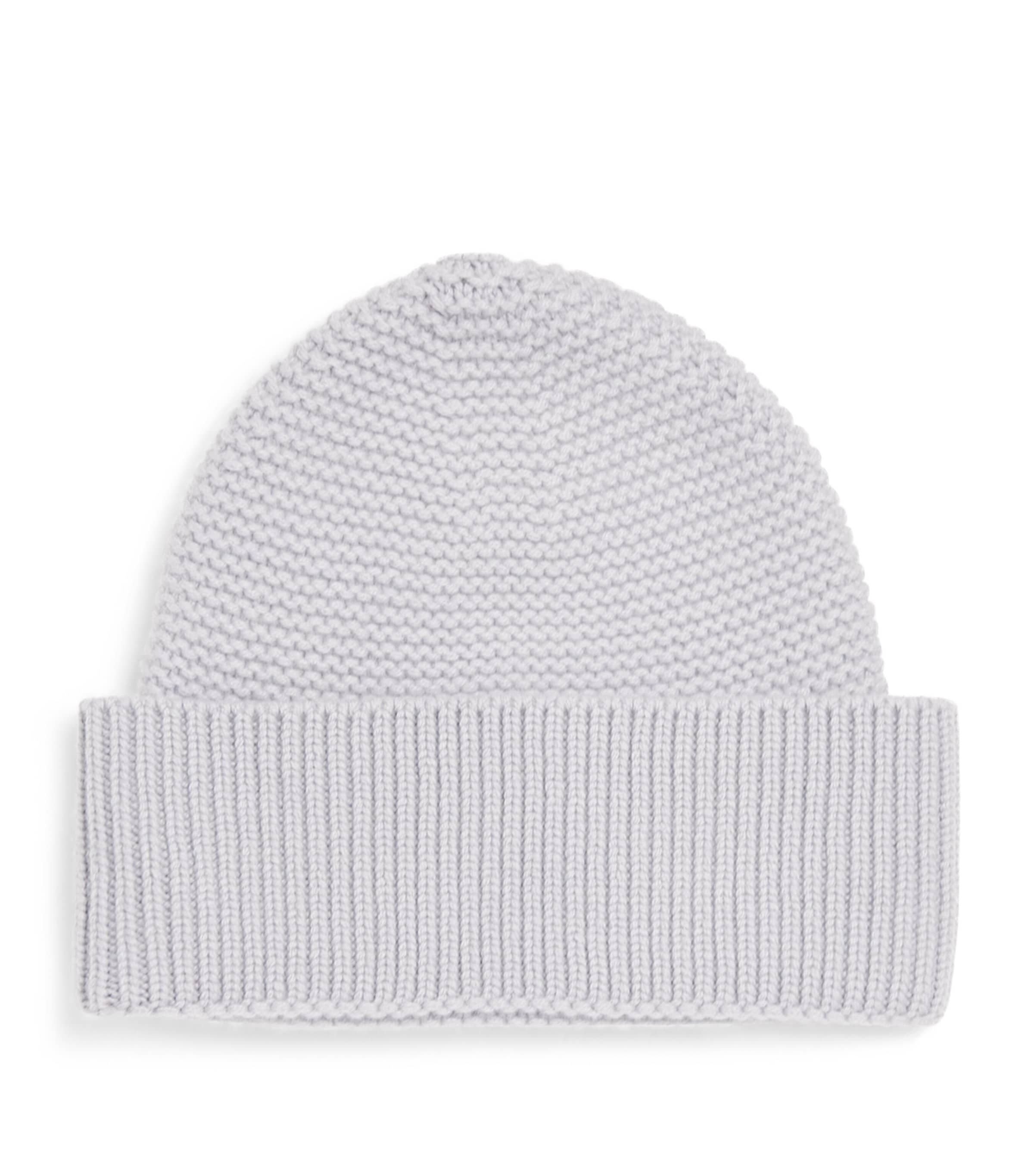 Colombo Kid Cashmere Beanie In Gray