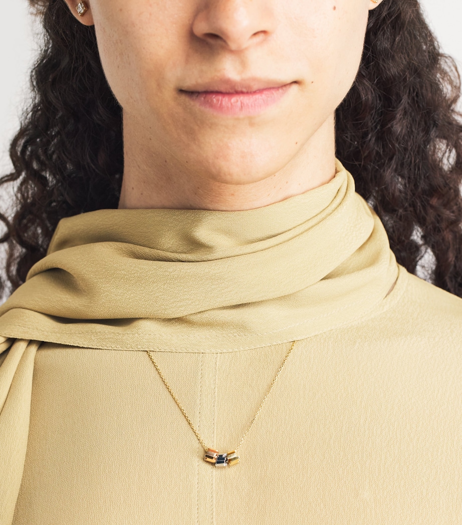 Suzanne Kalan Mixed Gold Infinite Necklace Yrwg Image 2