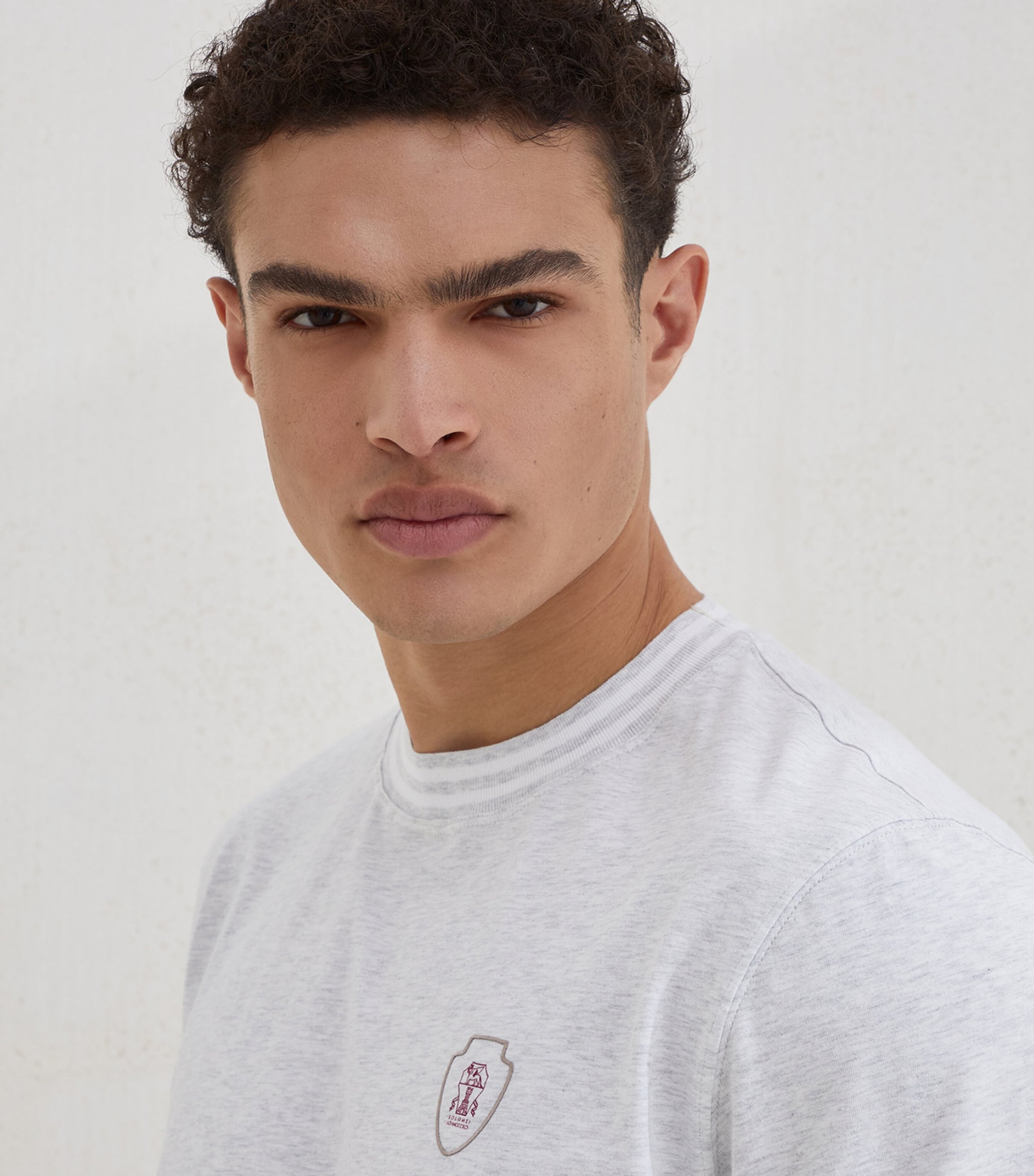 Cotton Jersey Logo T-Shirt C3657 Image 6